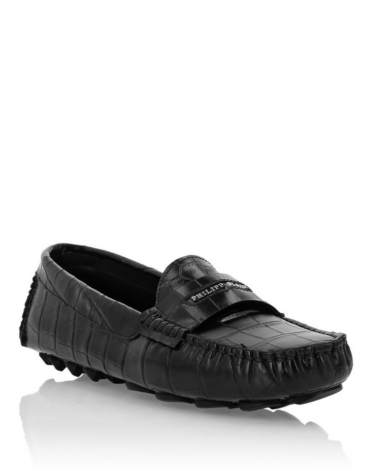 PHILIPP PLEIN Crocco Print Mokassin von PHILIPP PLEIN