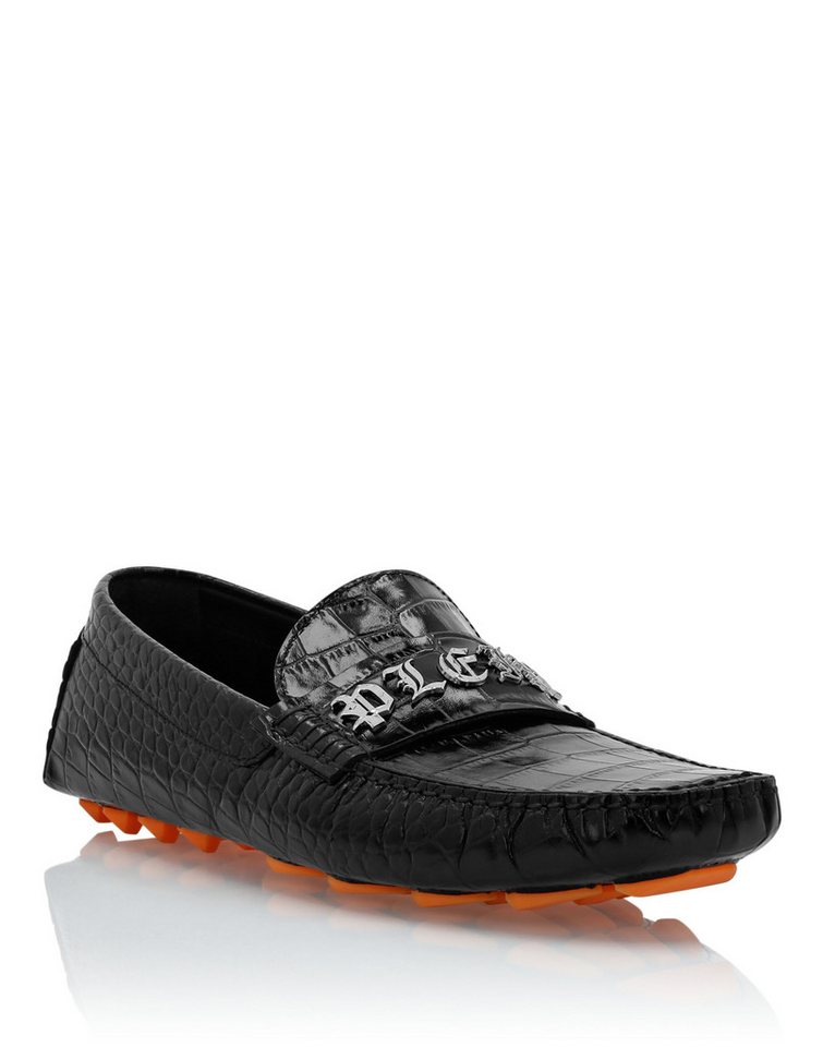 PHILIPP PLEIN Crocco Print Mokassin von PHILIPP PLEIN