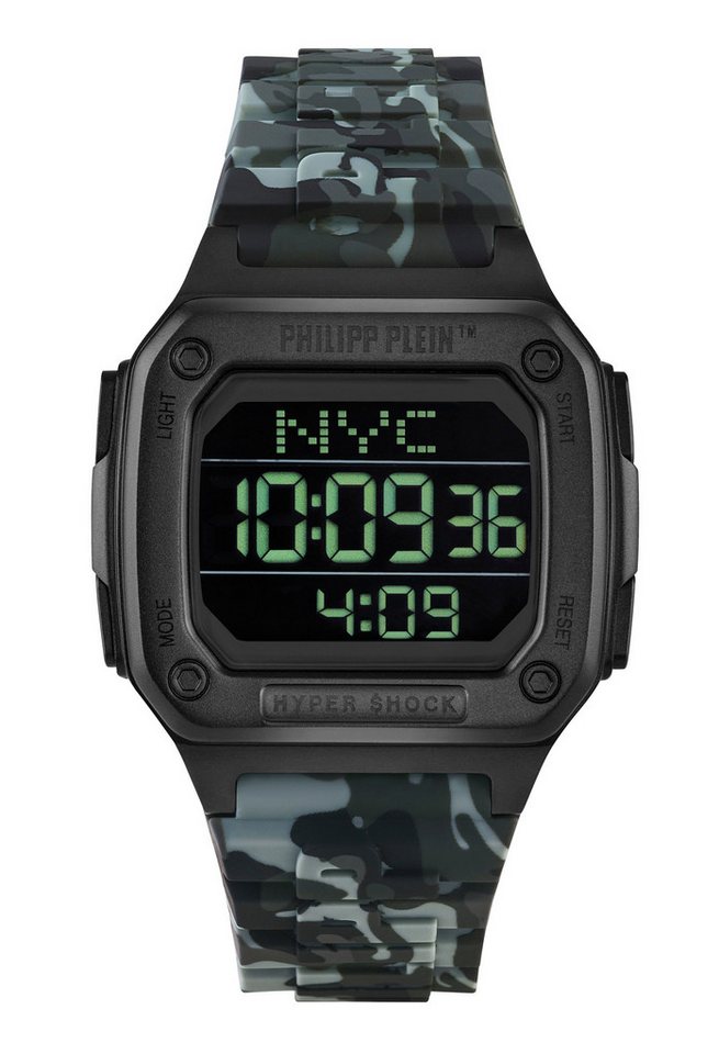 PHILIPP PLEIN Digitaluhr Philipp Plein Digitaluhr Hyper $hock PWHAA1822 PWHAA1822, Philipp Plein Digitaluhr Hyper $hock PWHAA1822 von PHILIPP PLEIN