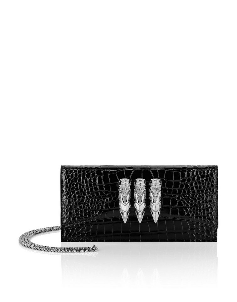 PHILIPP PLEIN Handtasche Skull Crocco Print von PHILIPP PLEIN