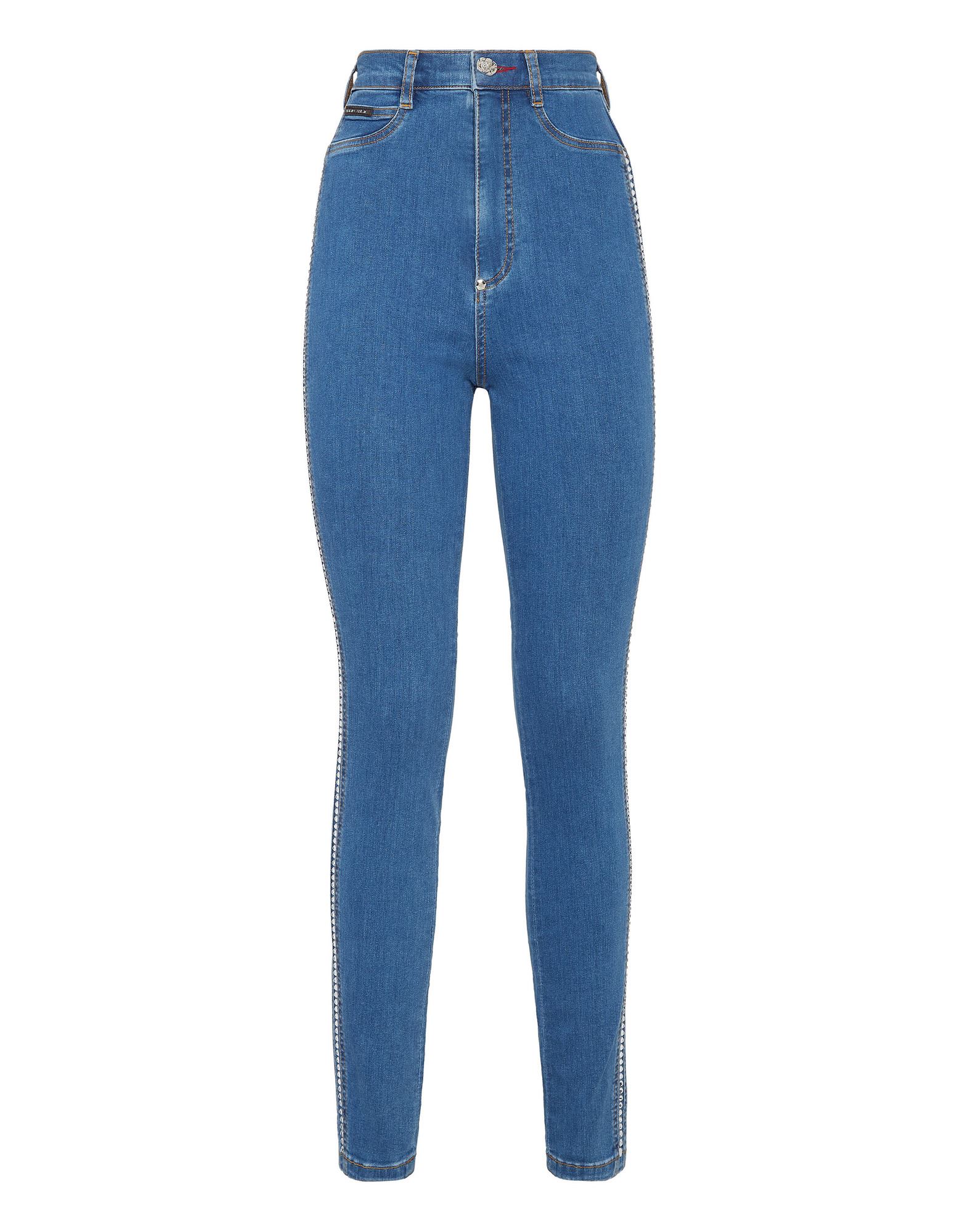 PHILIPP PLEIN Hose Damen Blau von PHILIPP PLEIN