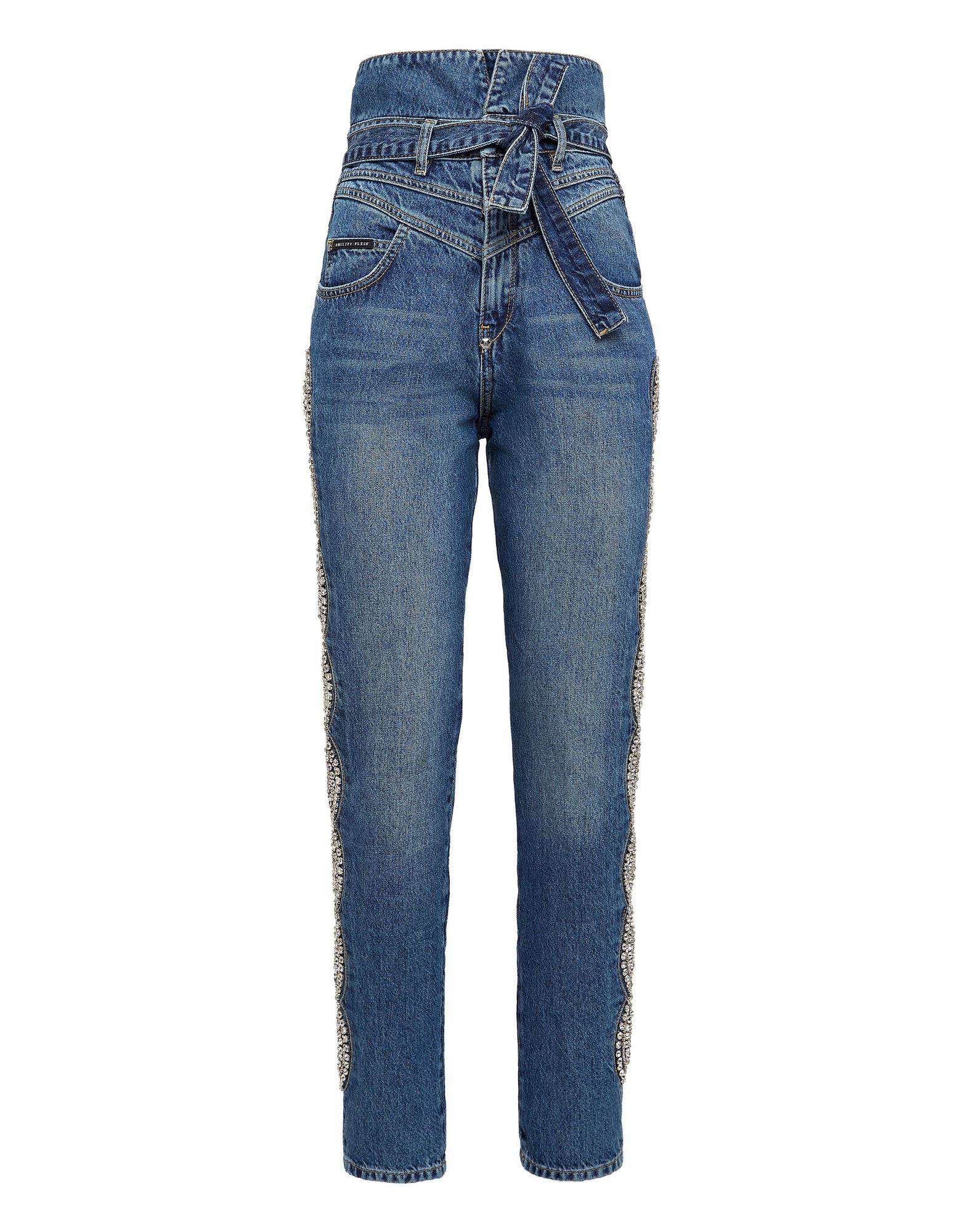 PHILIPP PLEIN Hose Damen Blau von PHILIPP PLEIN