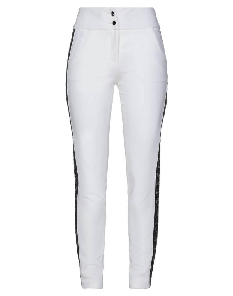PHILIPP PLEIN Hose Damen Elfenbein von PHILIPP PLEIN