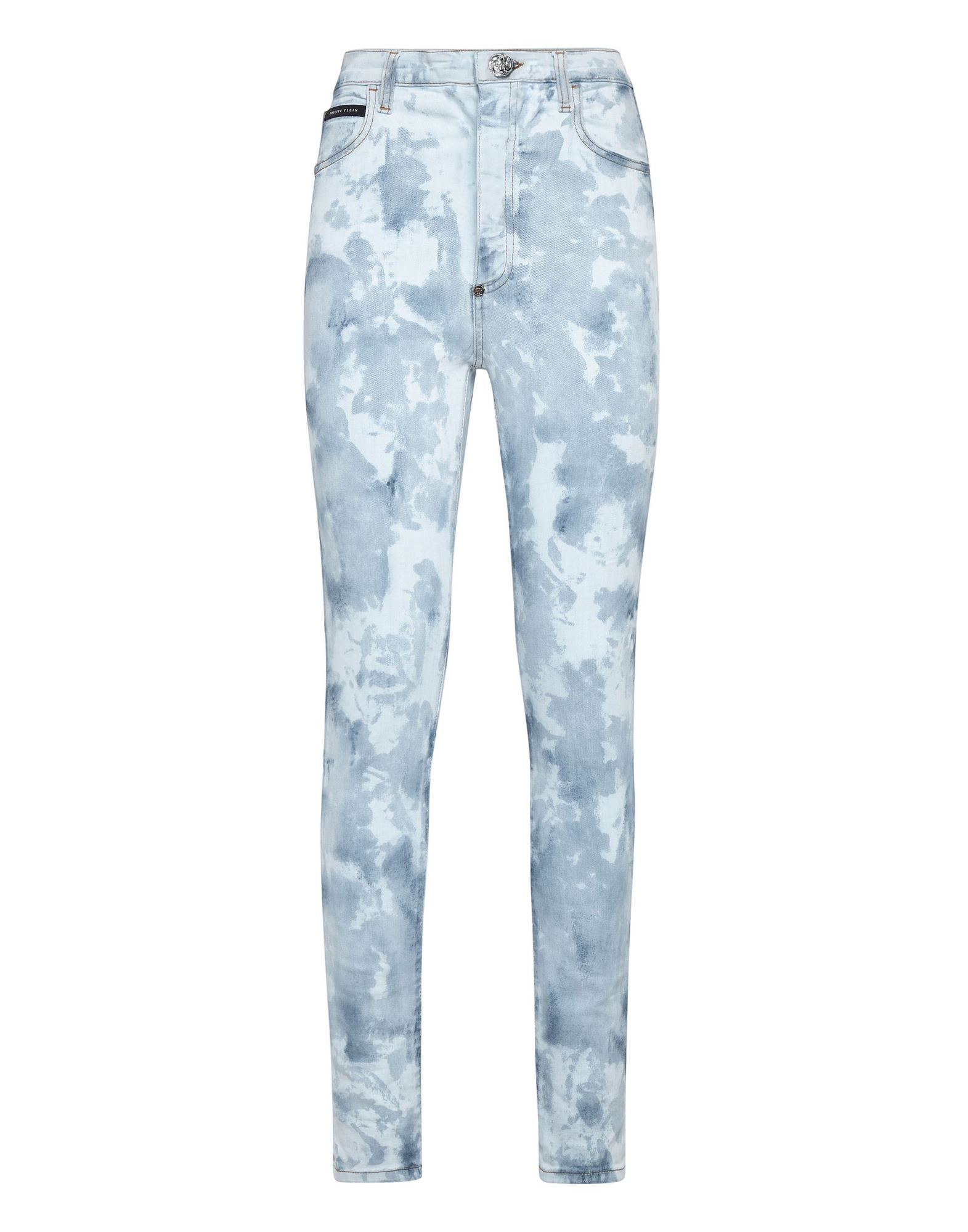 PHILIPP PLEIN Hose Damen Hellblau von PHILIPP PLEIN