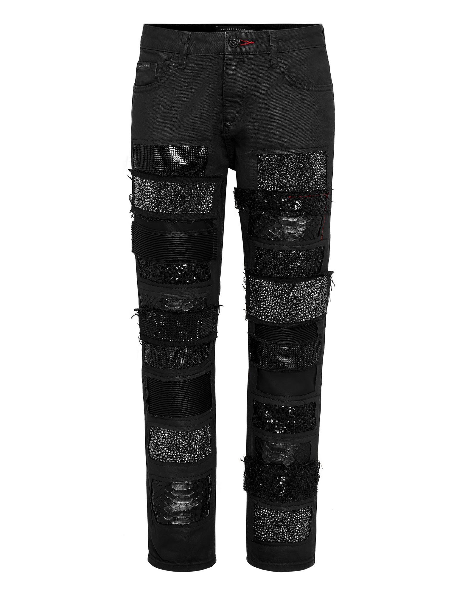 PHILIPP PLEIN Hose Damen Schwarz von PHILIPP PLEIN