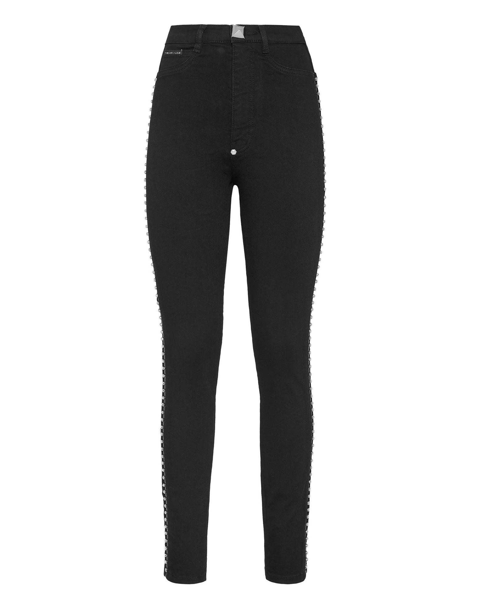 PHILIPP PLEIN Hose Damen Schwarz von PHILIPP PLEIN