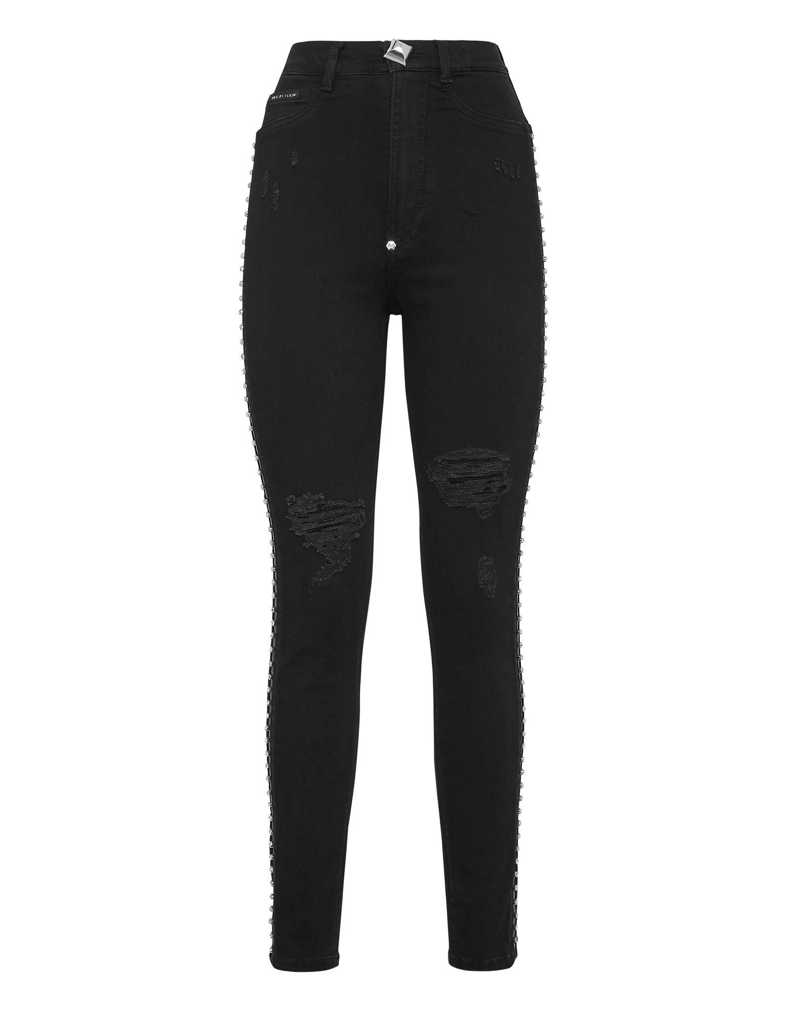 PHILIPP PLEIN Hose Damen Schwarz von PHILIPP PLEIN