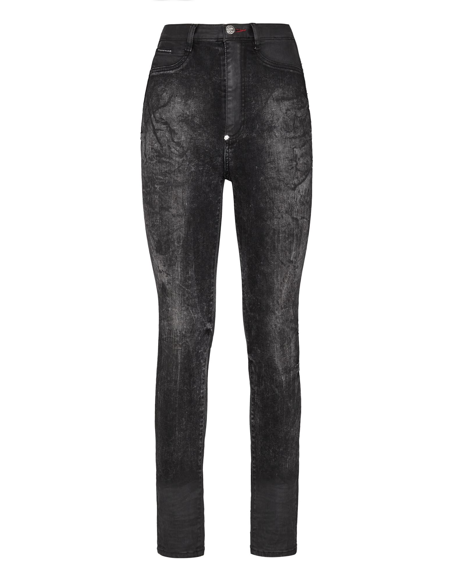 PHILIPP PLEIN Hose Damen Schwarz von PHILIPP PLEIN