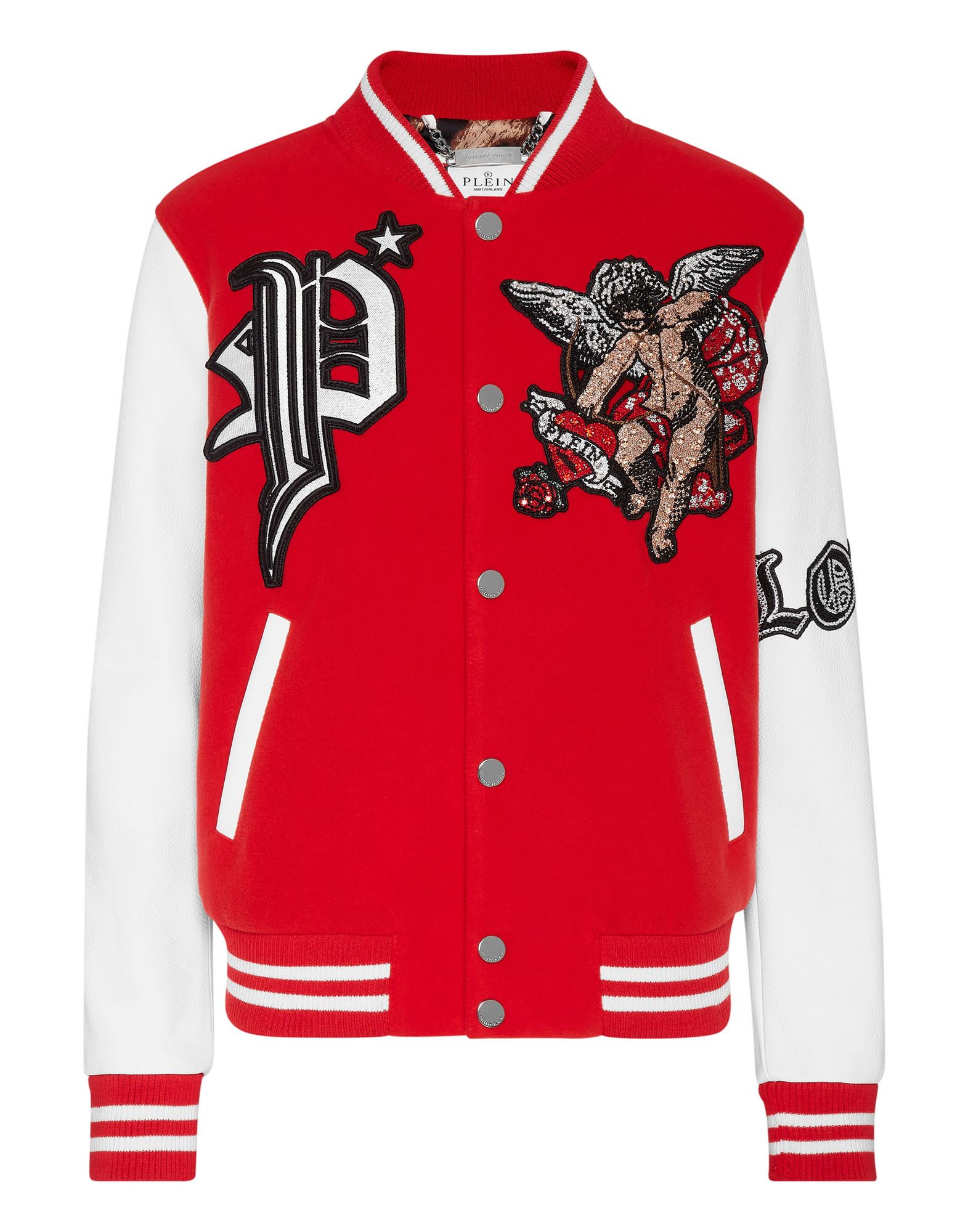 PHILIPP PLEIN Jacke & Anorak Damen Rot von PHILIPP PLEIN