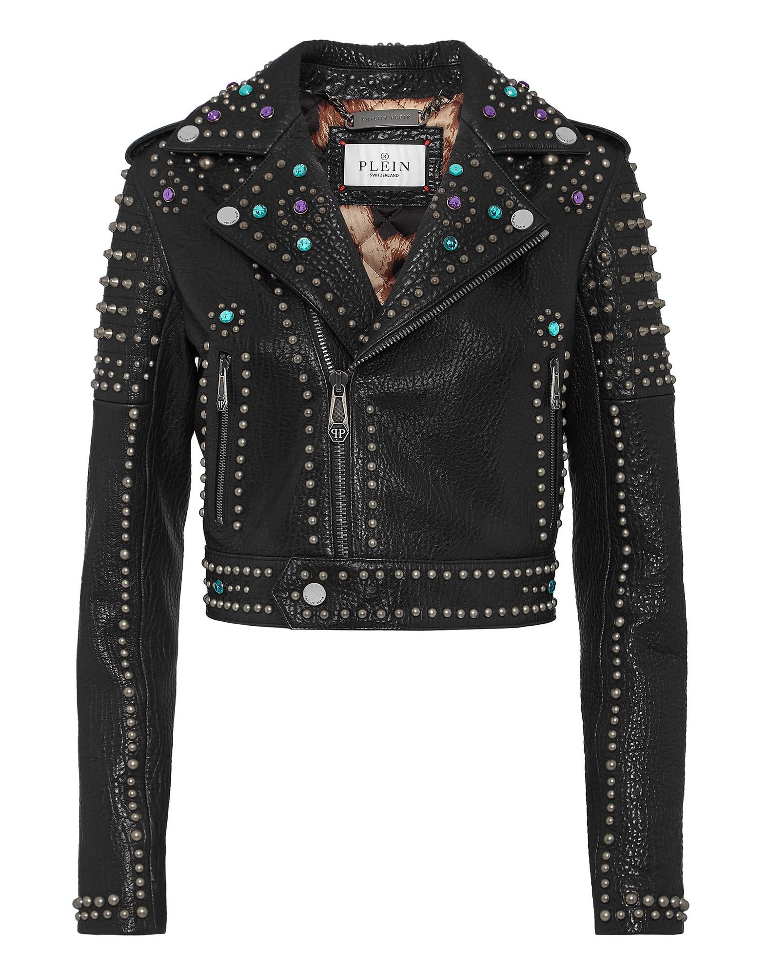 PHILIPP PLEIN Jacke & Anorak Damen Schwarz von PHILIPP PLEIN