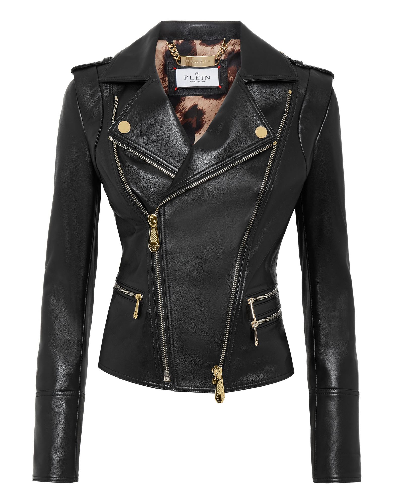 PHILIPP PLEIN Jacke & Anorak Damen Schwarz von PHILIPP PLEIN