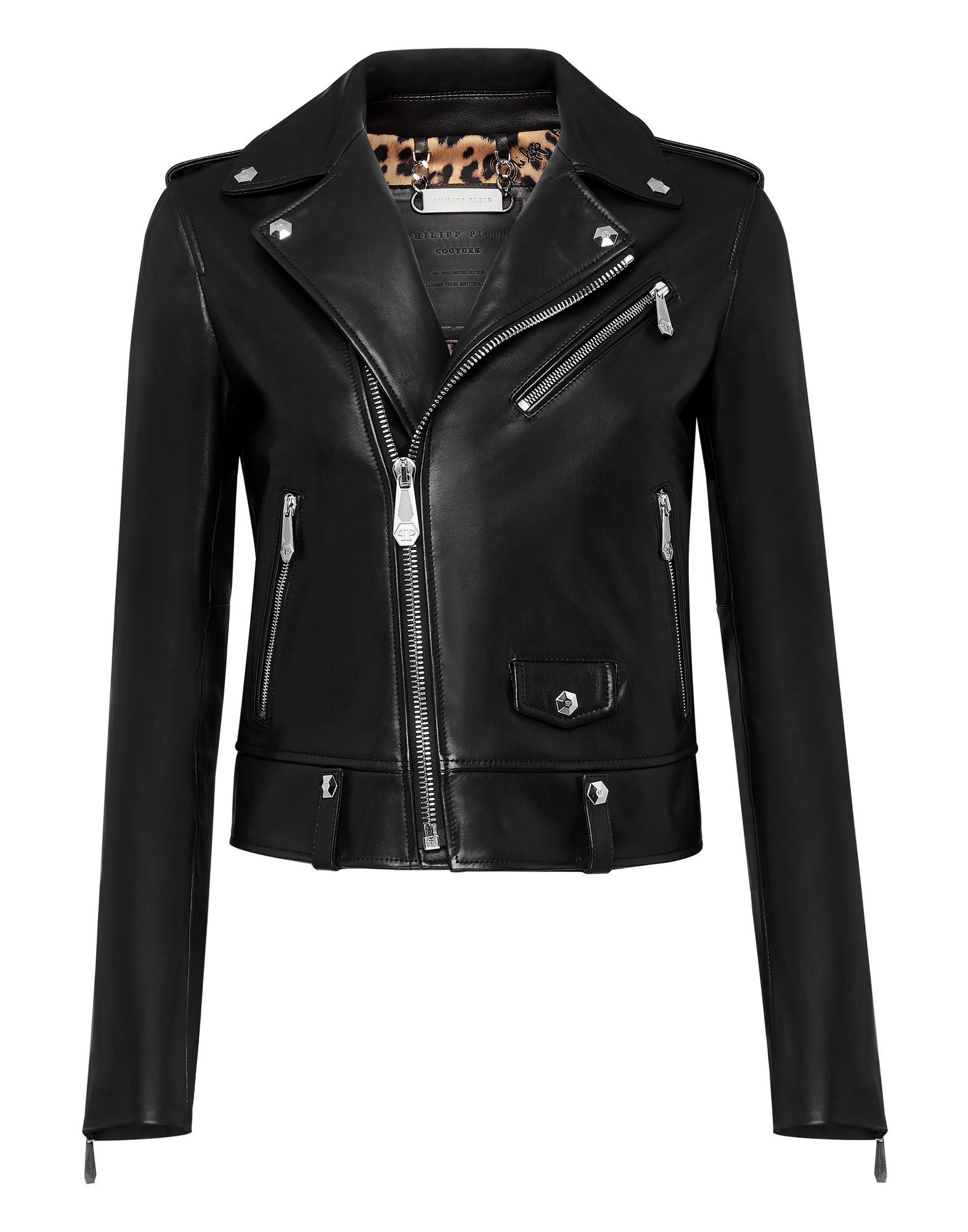 PHILIPP PLEIN Jacke & Anorak Damen Schwarz von PHILIPP PLEIN