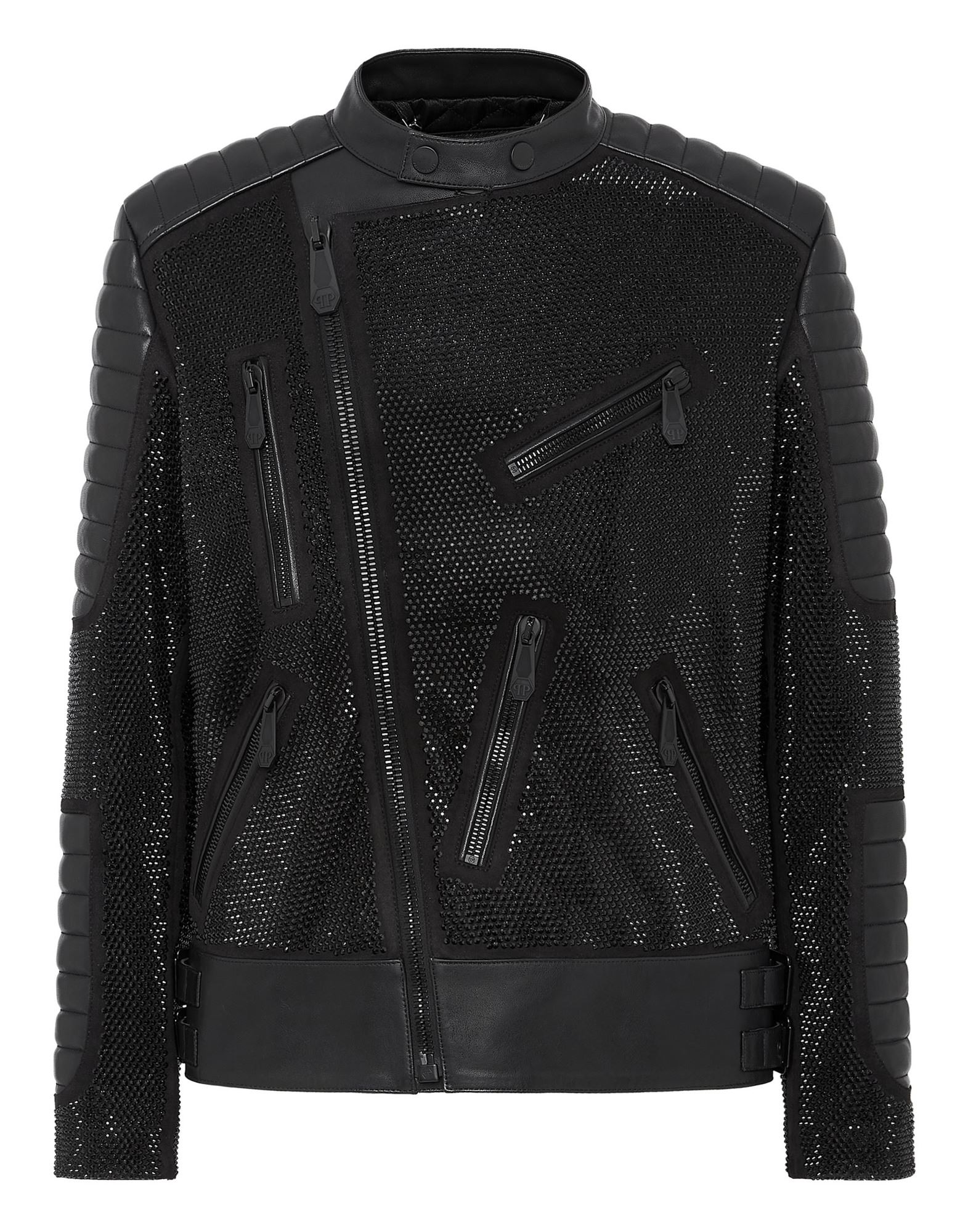 PHILIPP PLEIN Jacke & Anorak Herren Schwarz von PHILIPP PLEIN