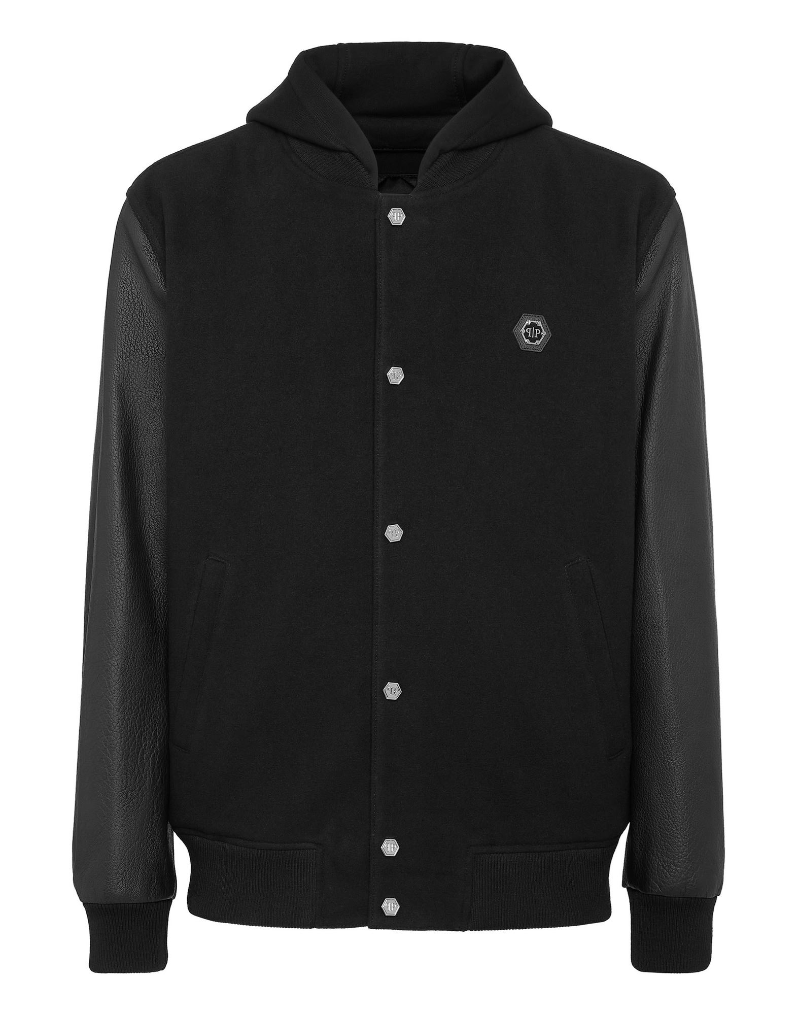 PHILIPP PLEIN Jacke & Anorak Herren Schwarz von PHILIPP PLEIN