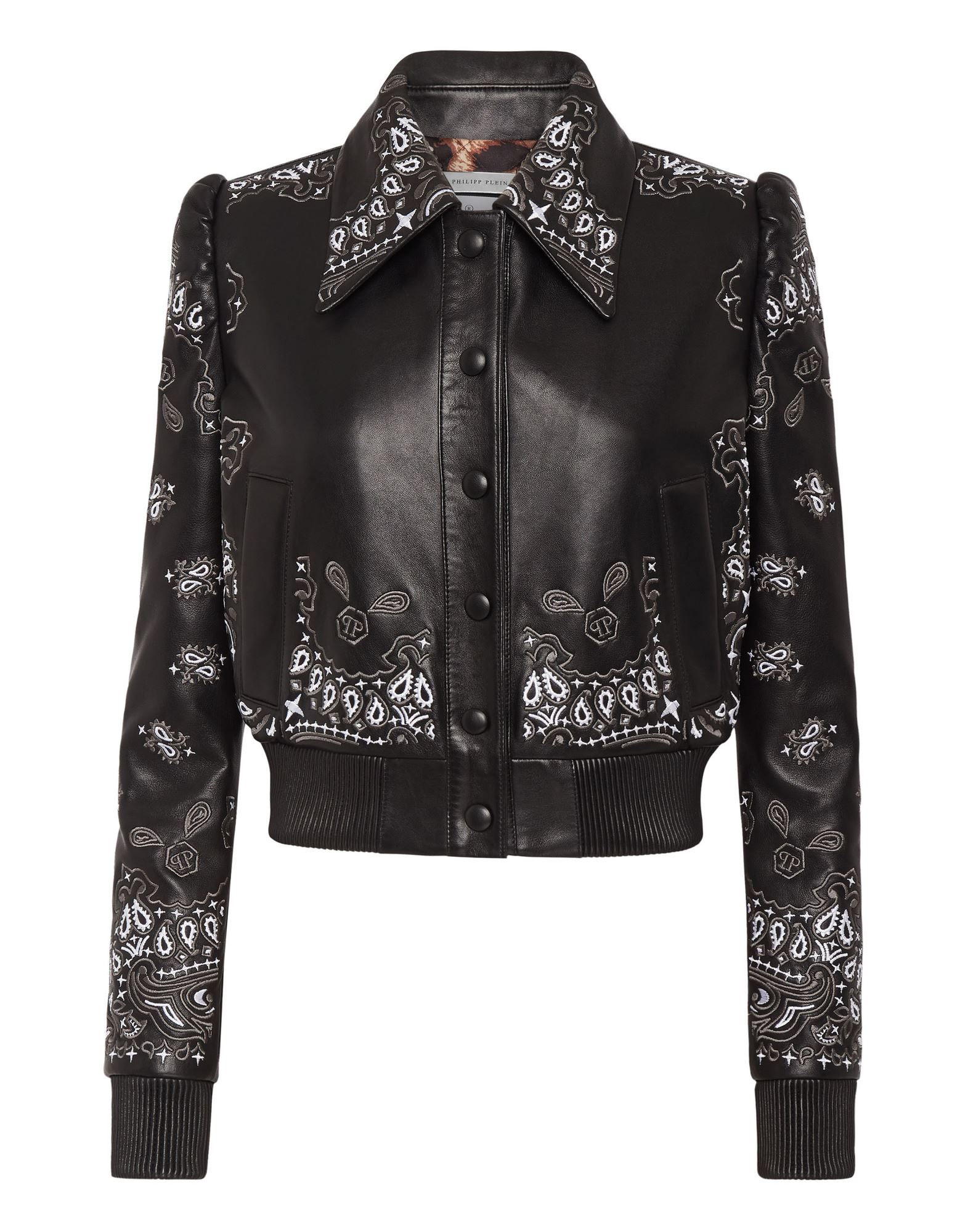 PHILIPP PLEIN Jacke & Anorak Damen Schwarz von PHILIPP PLEIN