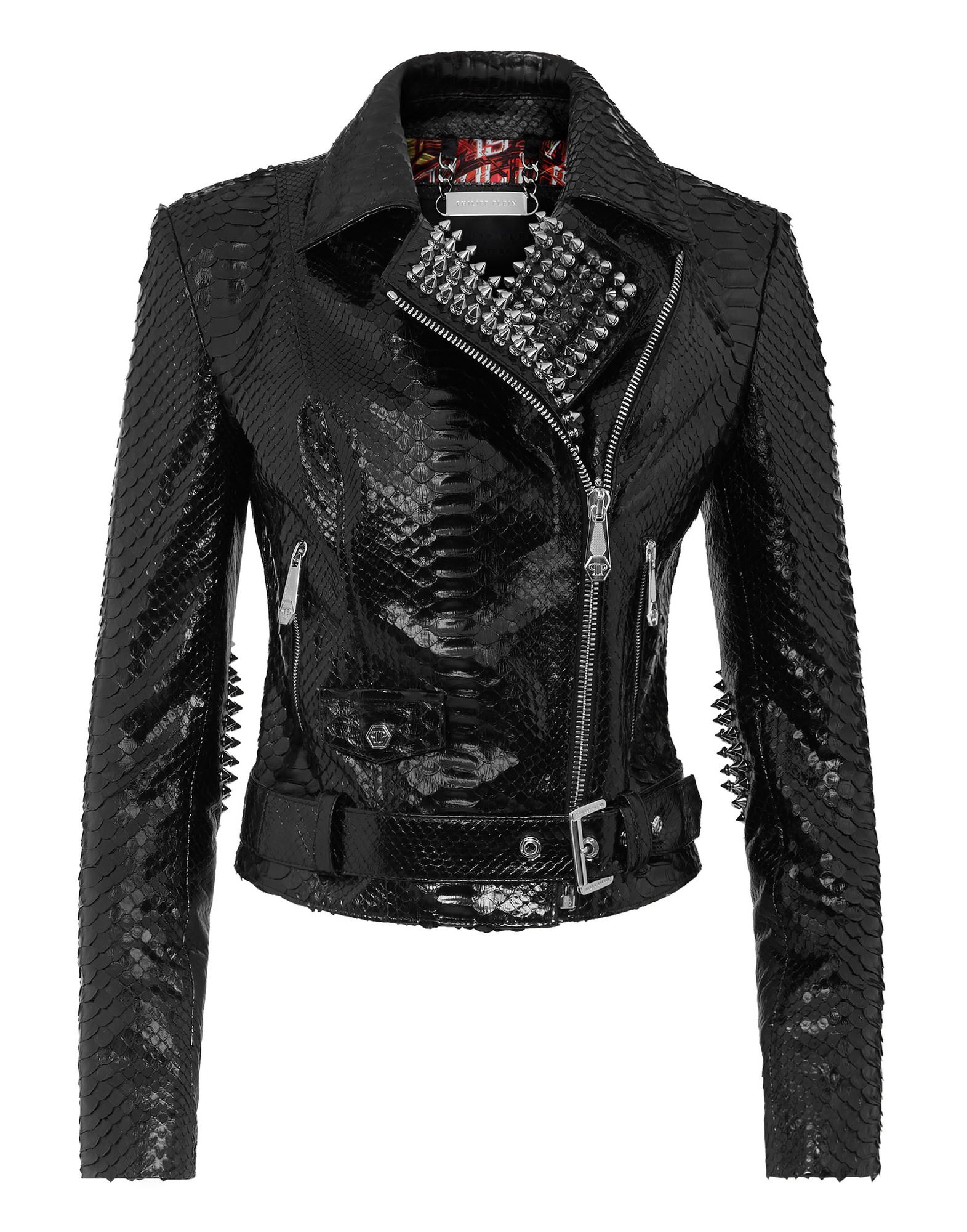 PHILIPP PLEIN Jacke & Anorak Damen Schwarz von PHILIPP PLEIN