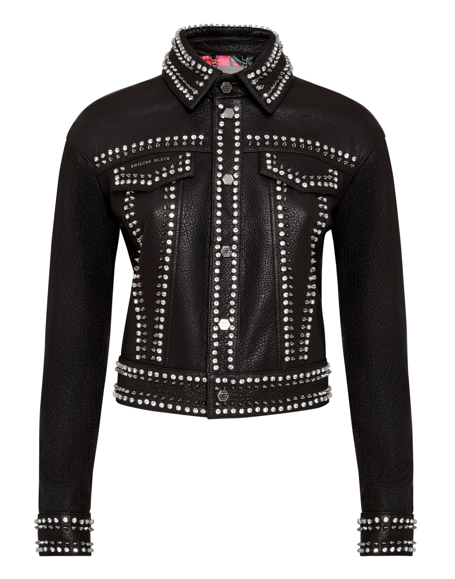 PHILIPP PLEIN Jacke & Anorak Damen Schwarz von PHILIPP PLEIN