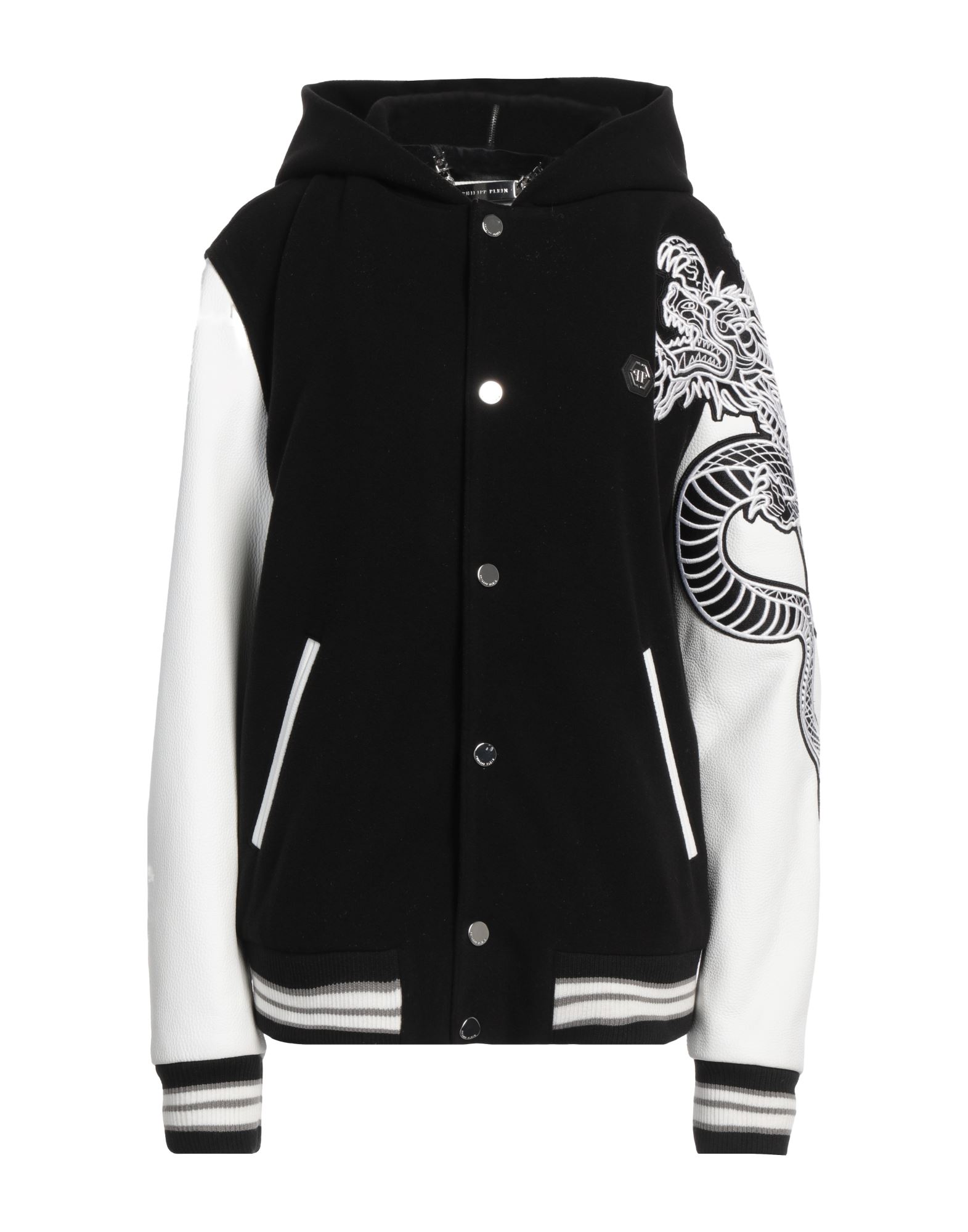 PHILIPP PLEIN Jacke & Anorak Damen Schwarz von PHILIPP PLEIN