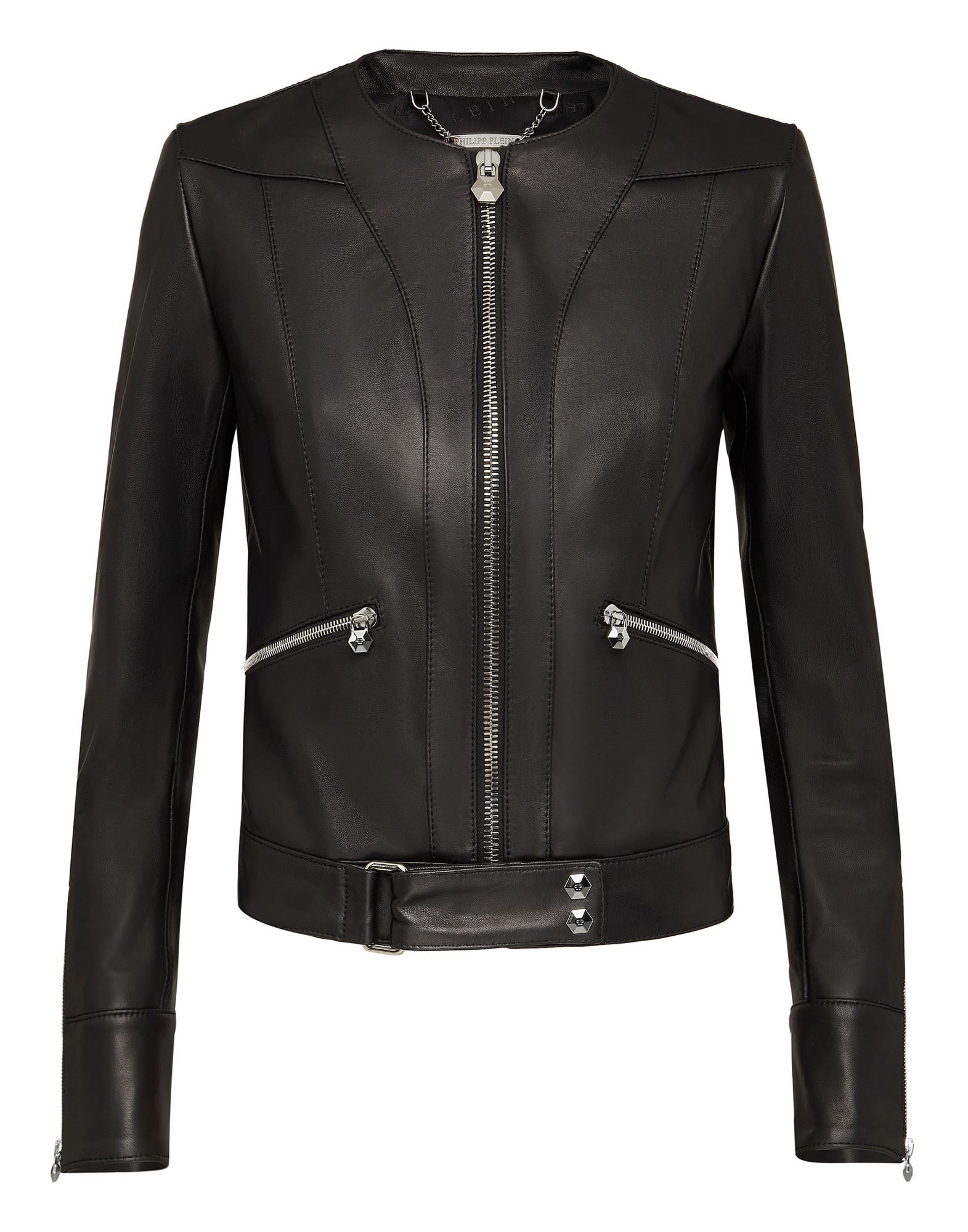 PHILIPP PLEIN Jacke & Anorak Damen Schwarz von PHILIPP PLEIN