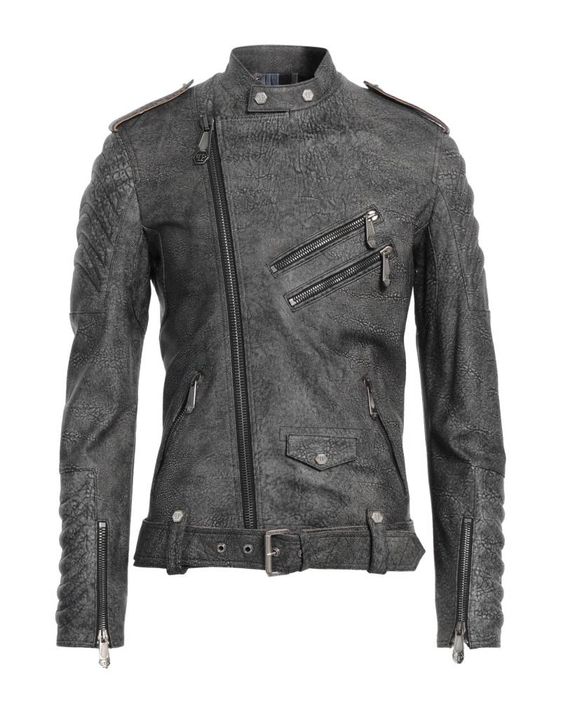 PHILIPP PLEIN Jacke & Anorak Herren Blei von PHILIPP PLEIN