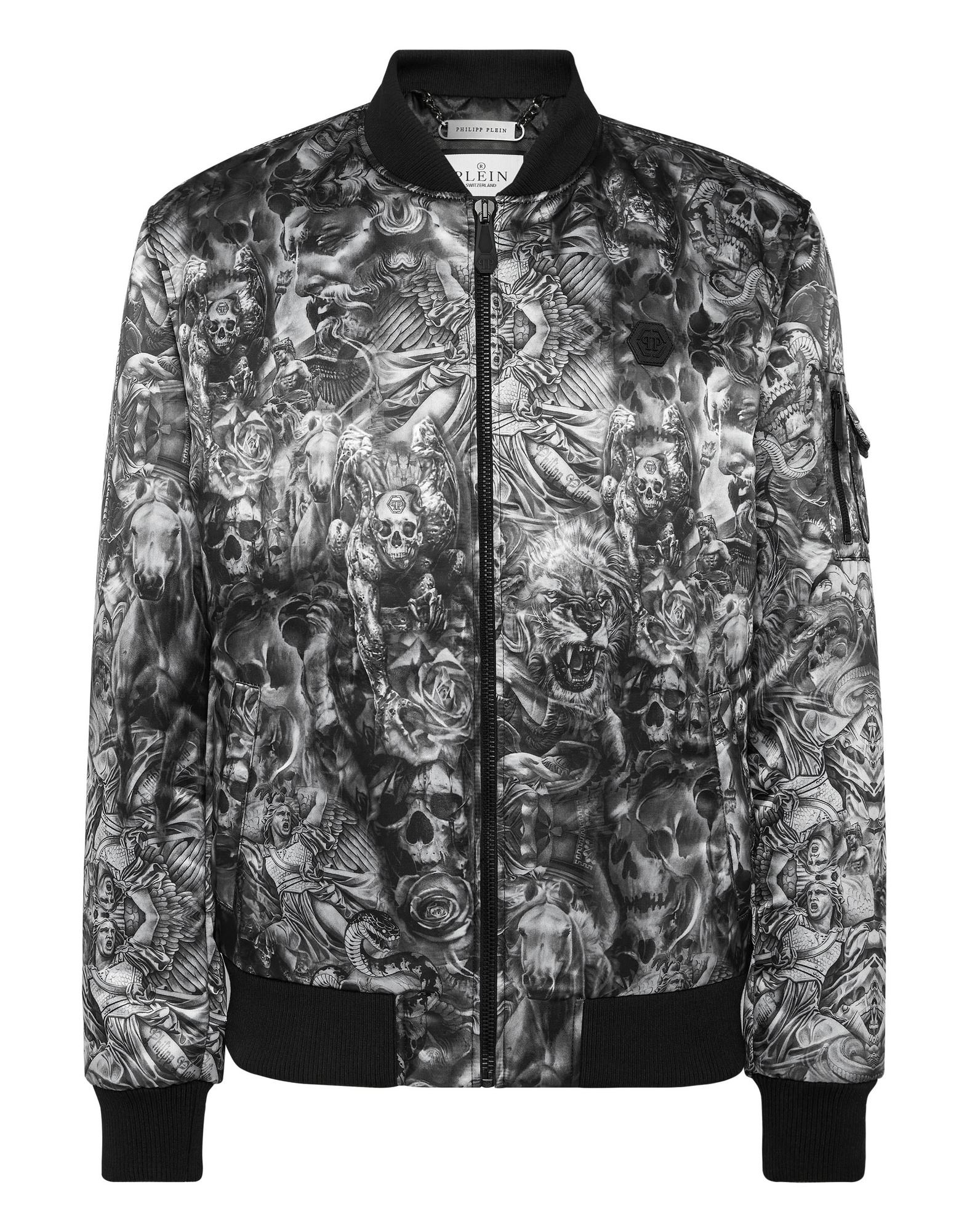 PHILIPP PLEIN Jacke & Anorak Herren Schwarz von PHILIPP PLEIN