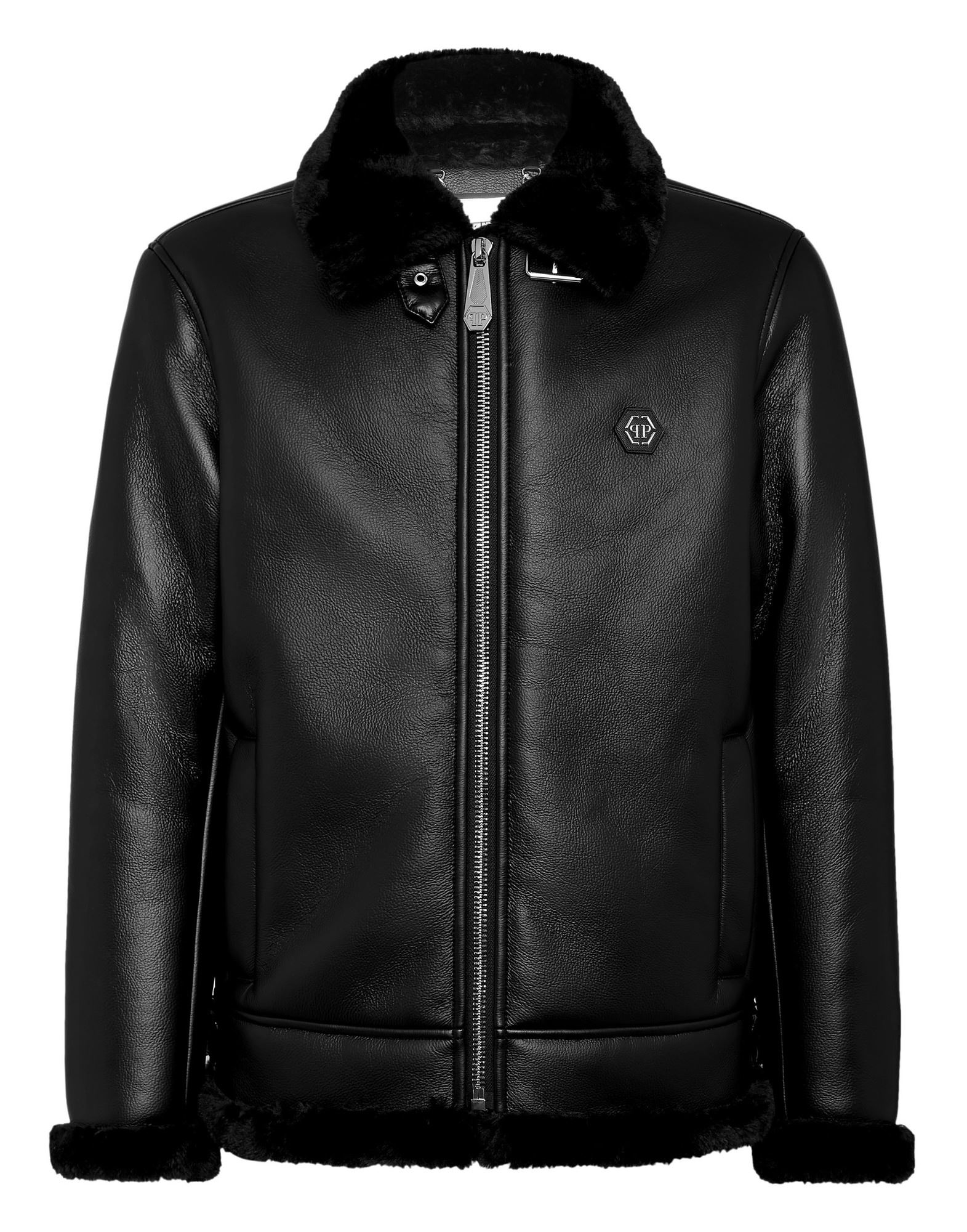 PHILIPP PLEIN Jacke & Anorak Herren Schwarz von PHILIPP PLEIN