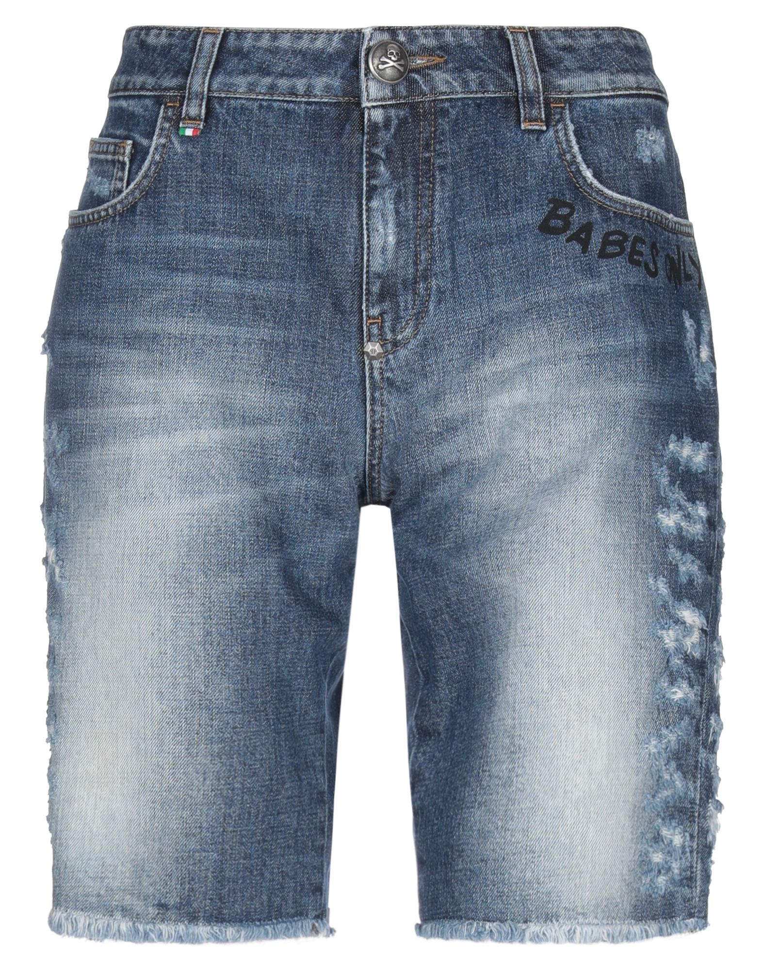 PHILIPP PLEIN Jeansshorts Damen Blau von PHILIPP PLEIN