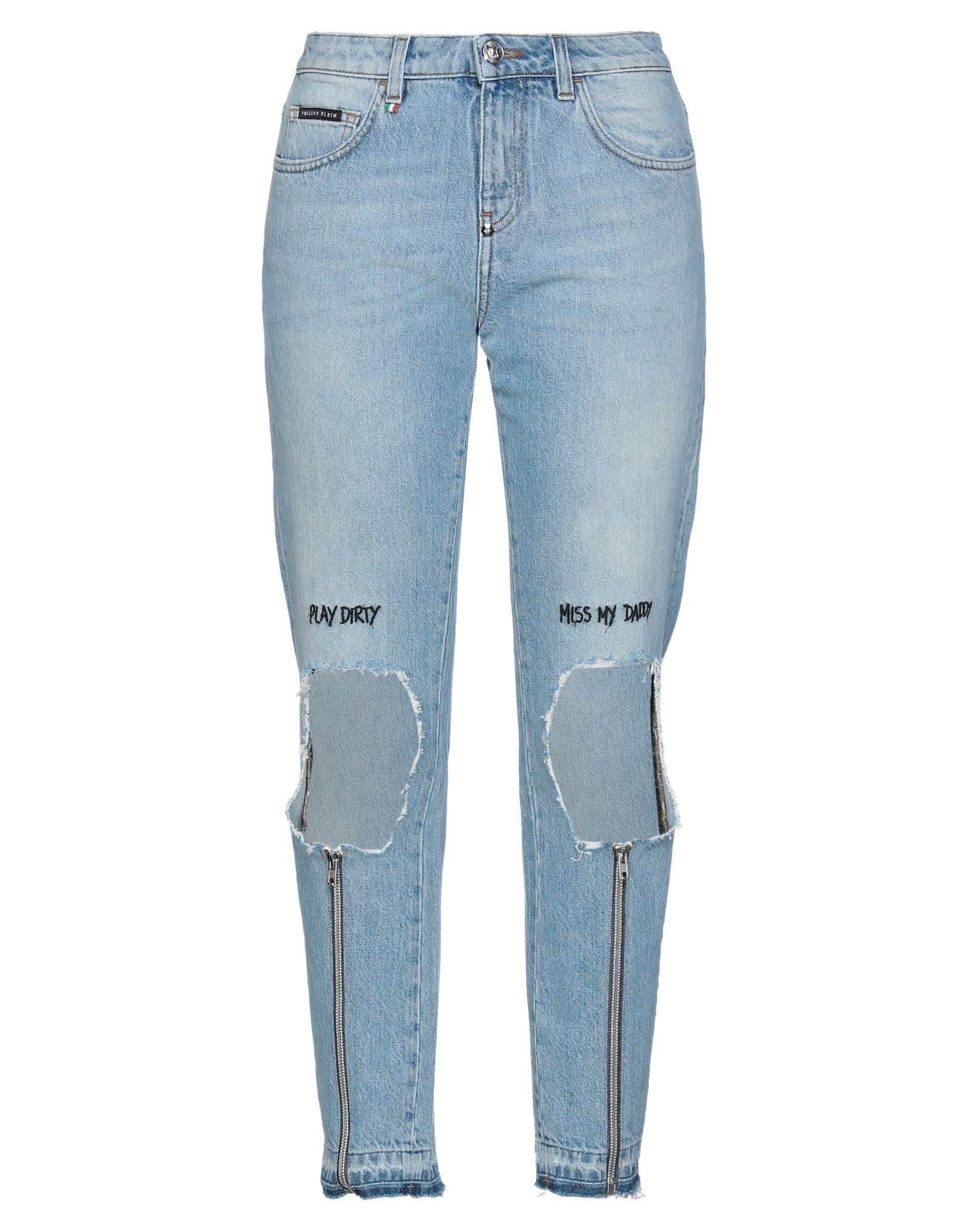 PHILIPP PLEIN Jeanshose Damen Blau von PHILIPP PLEIN