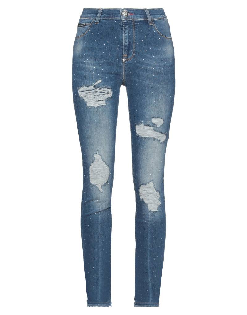PHILIPP PLEIN Jeanshose Damen Blau von PHILIPP PLEIN