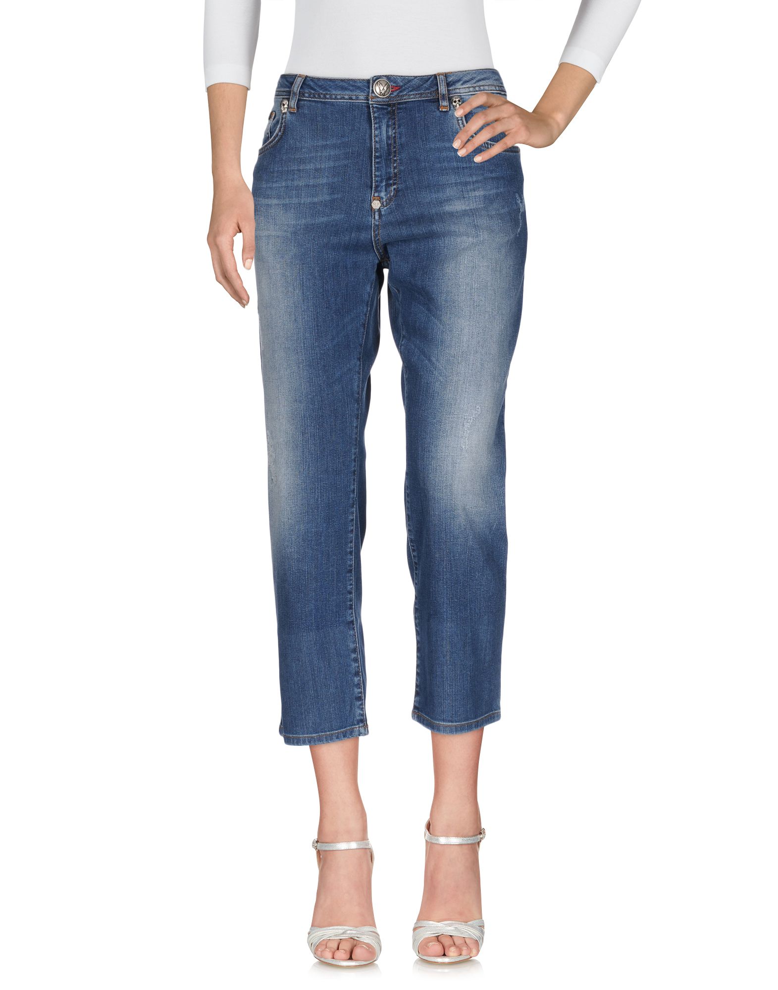 PHILIPP PLEIN Jeanshose Damen Blau von PHILIPP PLEIN