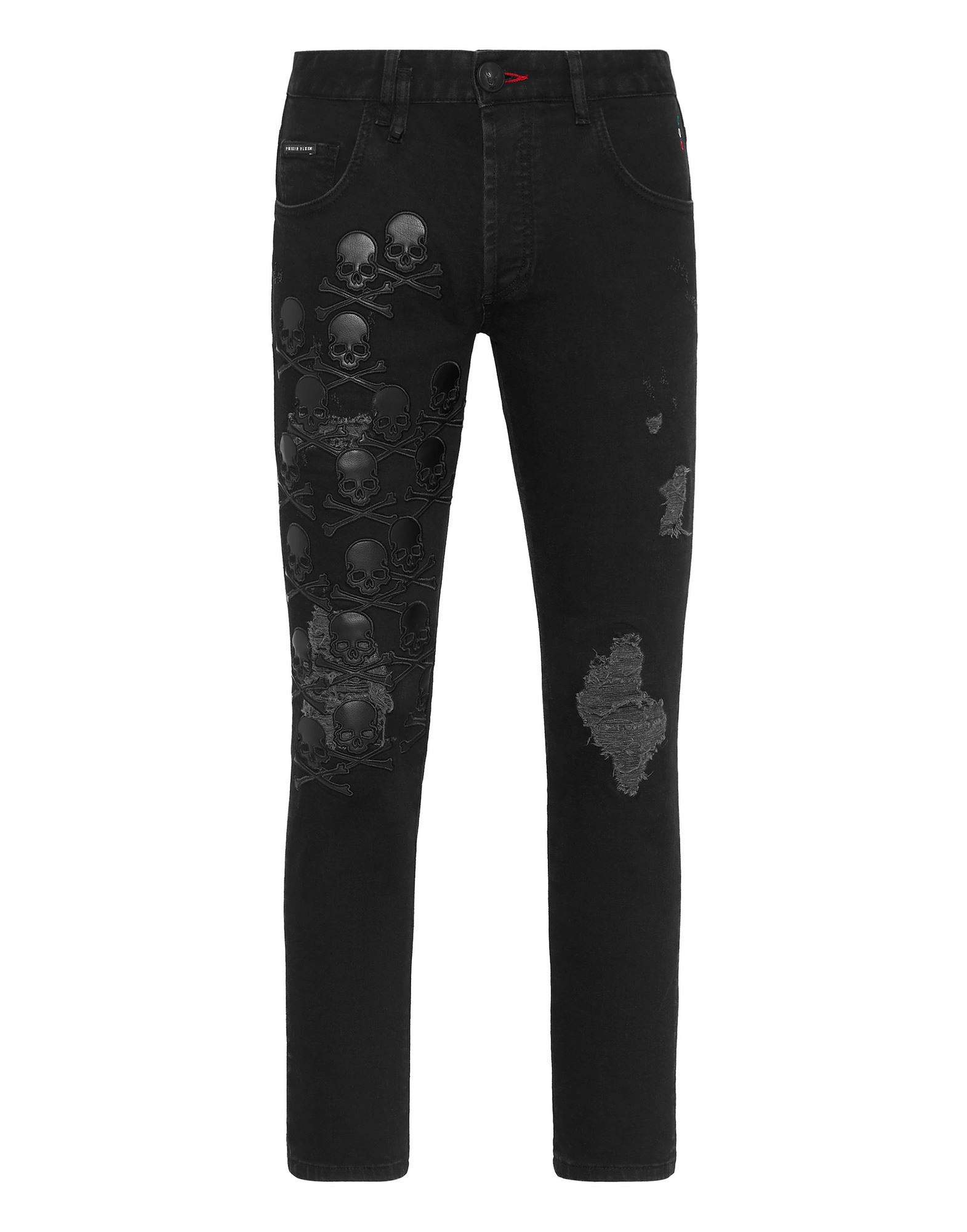 PHILIPP PLEIN Jeanshose Herren Schwarz von PHILIPP PLEIN