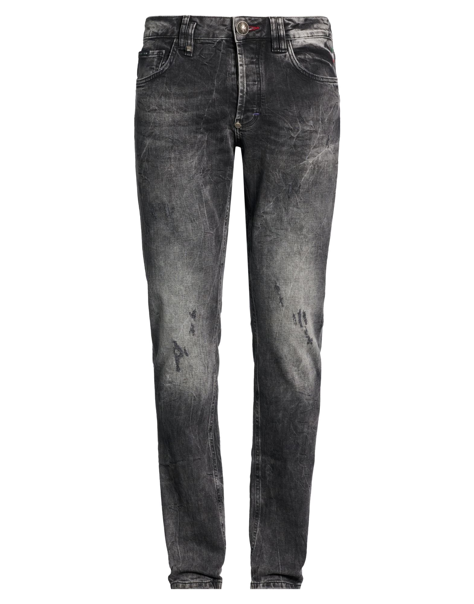 PHILIPP PLEIN Jeanshose Herren Schwarz von PHILIPP PLEIN
