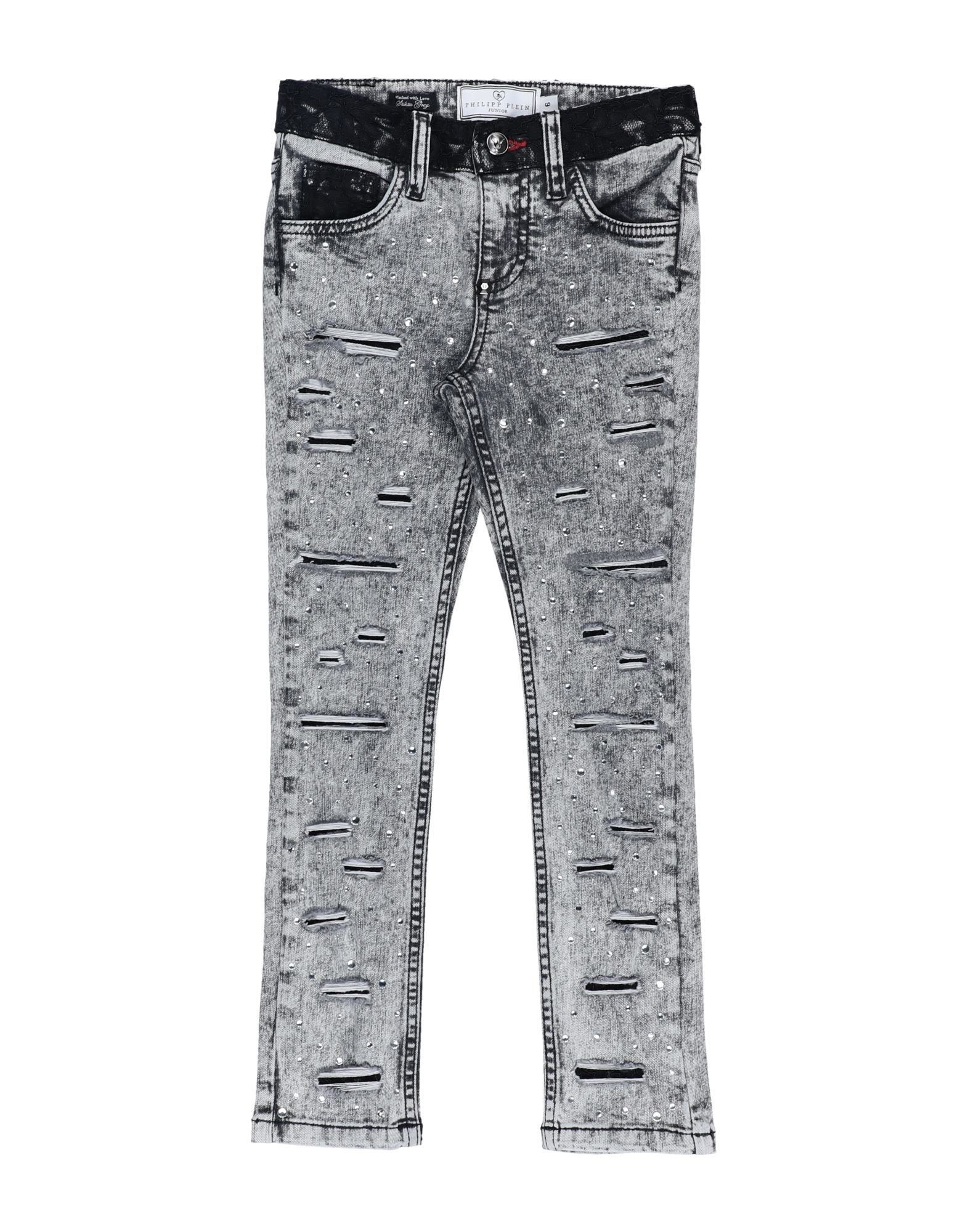 PHILIPP PLEIN Jeanshose Kinder Grau von PHILIPP PLEIN