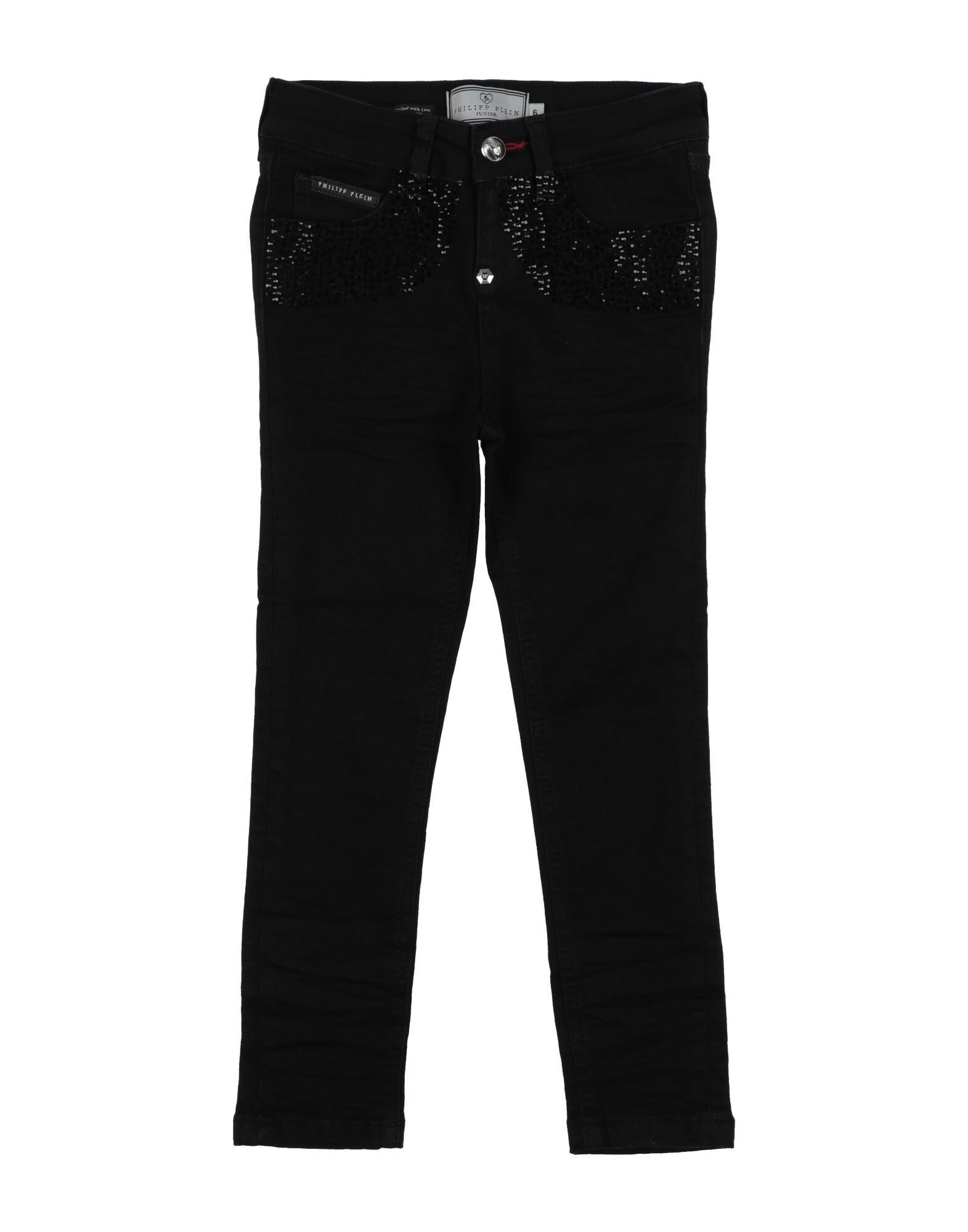 PHILIPP PLEIN Jeanshose Kinder Schwarz von PHILIPP PLEIN