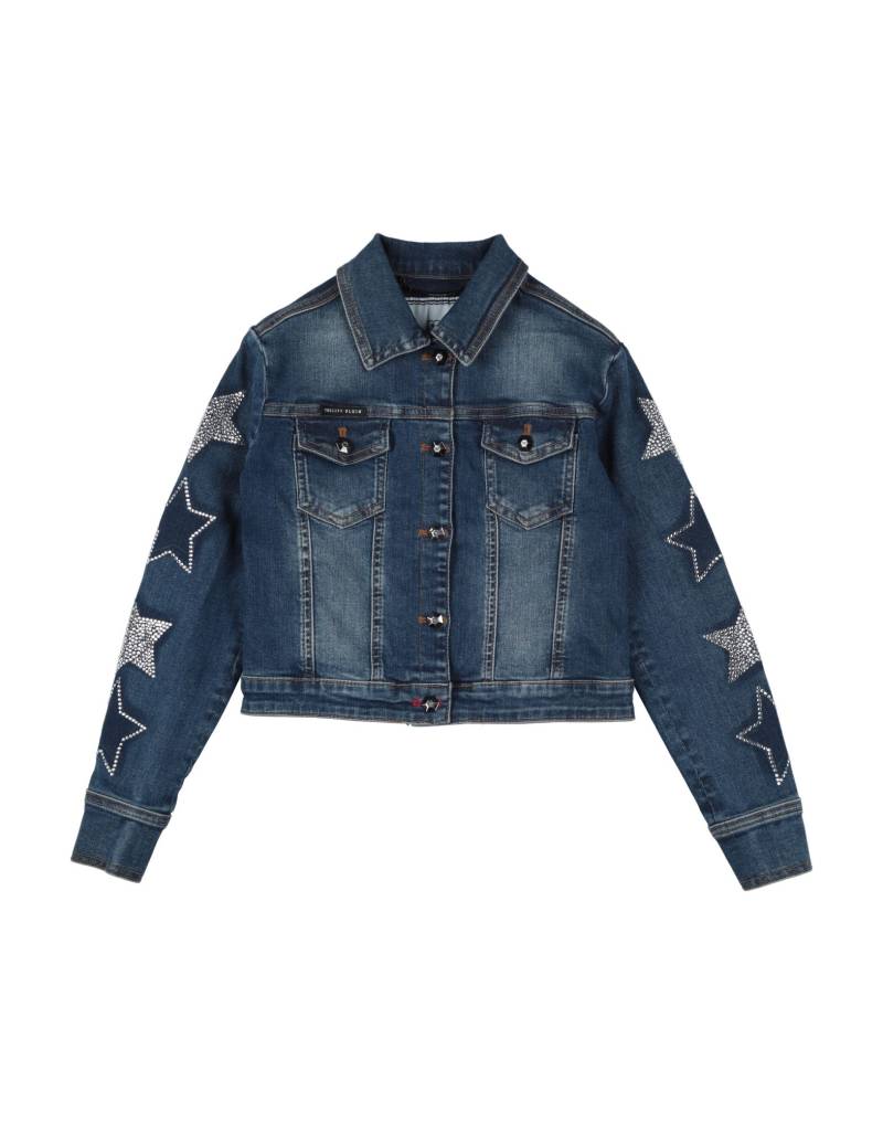 PHILIPP PLEIN Jeansjacke/-mantel Kinder Blau von PHILIPP PLEIN