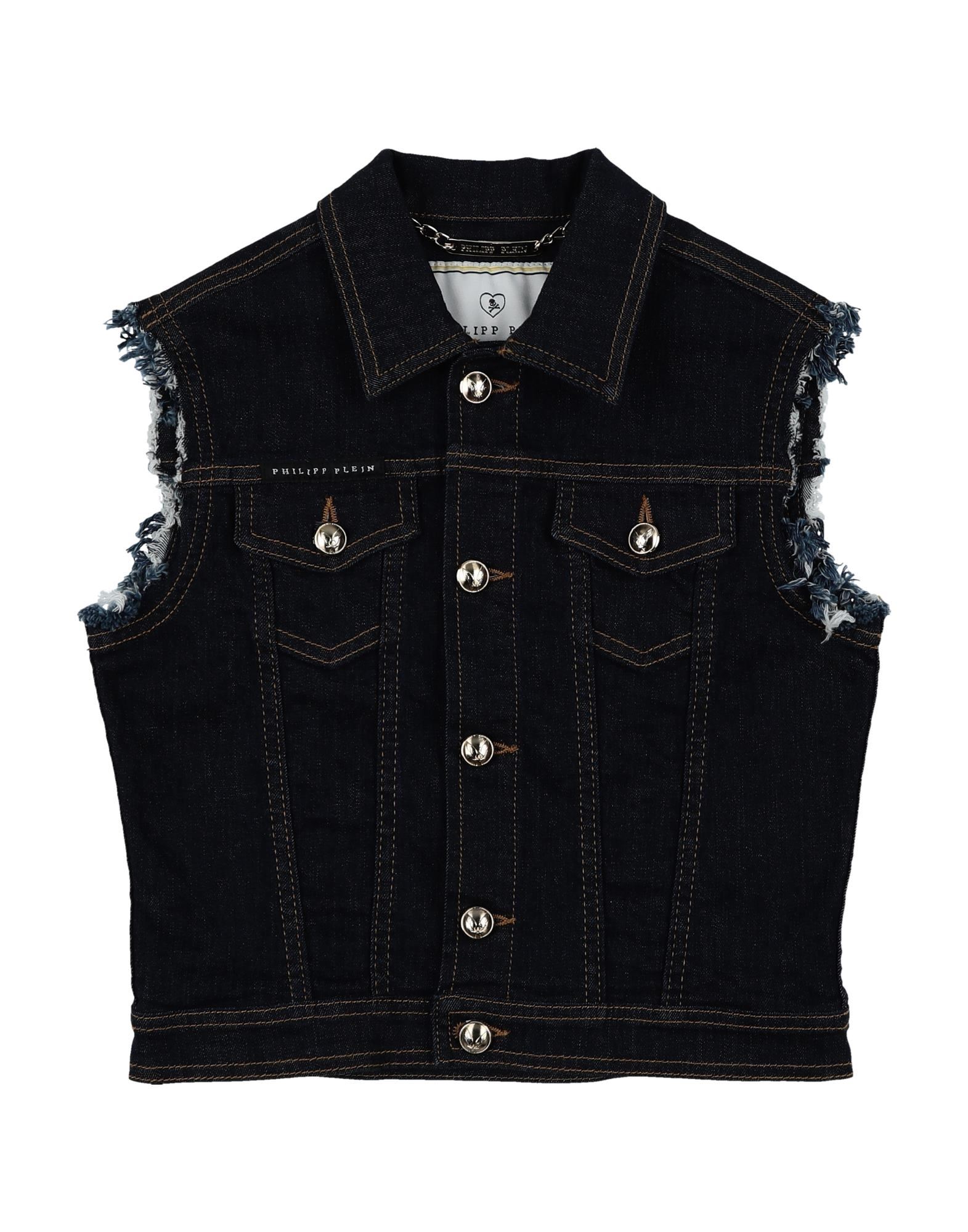 PHILIPP PLEIN Jeansjacke/-mantel Kinder Blau von PHILIPP PLEIN