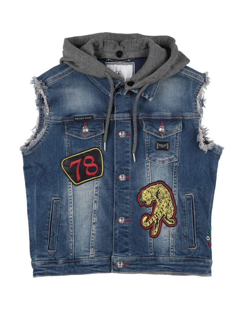 PHILIPP PLEIN Jeansjacke/-mantel Kinder Blau von PHILIPP PLEIN