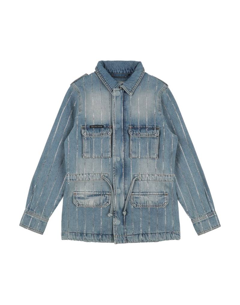 PHILIPP PLEIN Jeansjacke/-mantel Kinder Blau von PHILIPP PLEIN