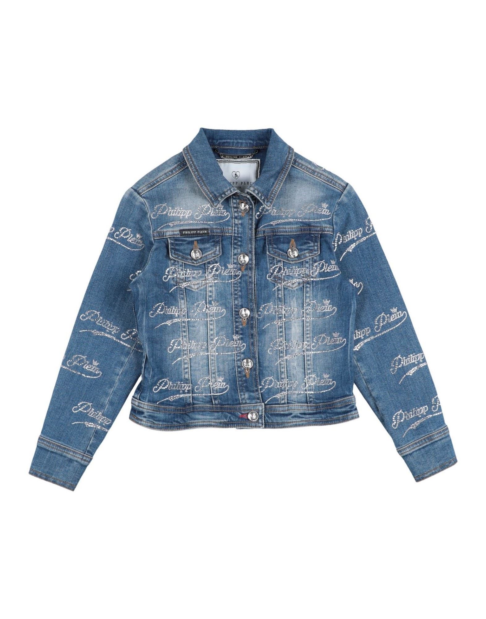 PHILIPP PLEIN Jeansjacke/-mantel Kinder Blau von PHILIPP PLEIN