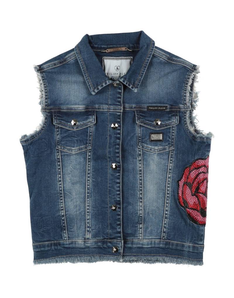 PHILIPP PLEIN Jeansjacke/-mantel Kinder Blau von PHILIPP PLEIN