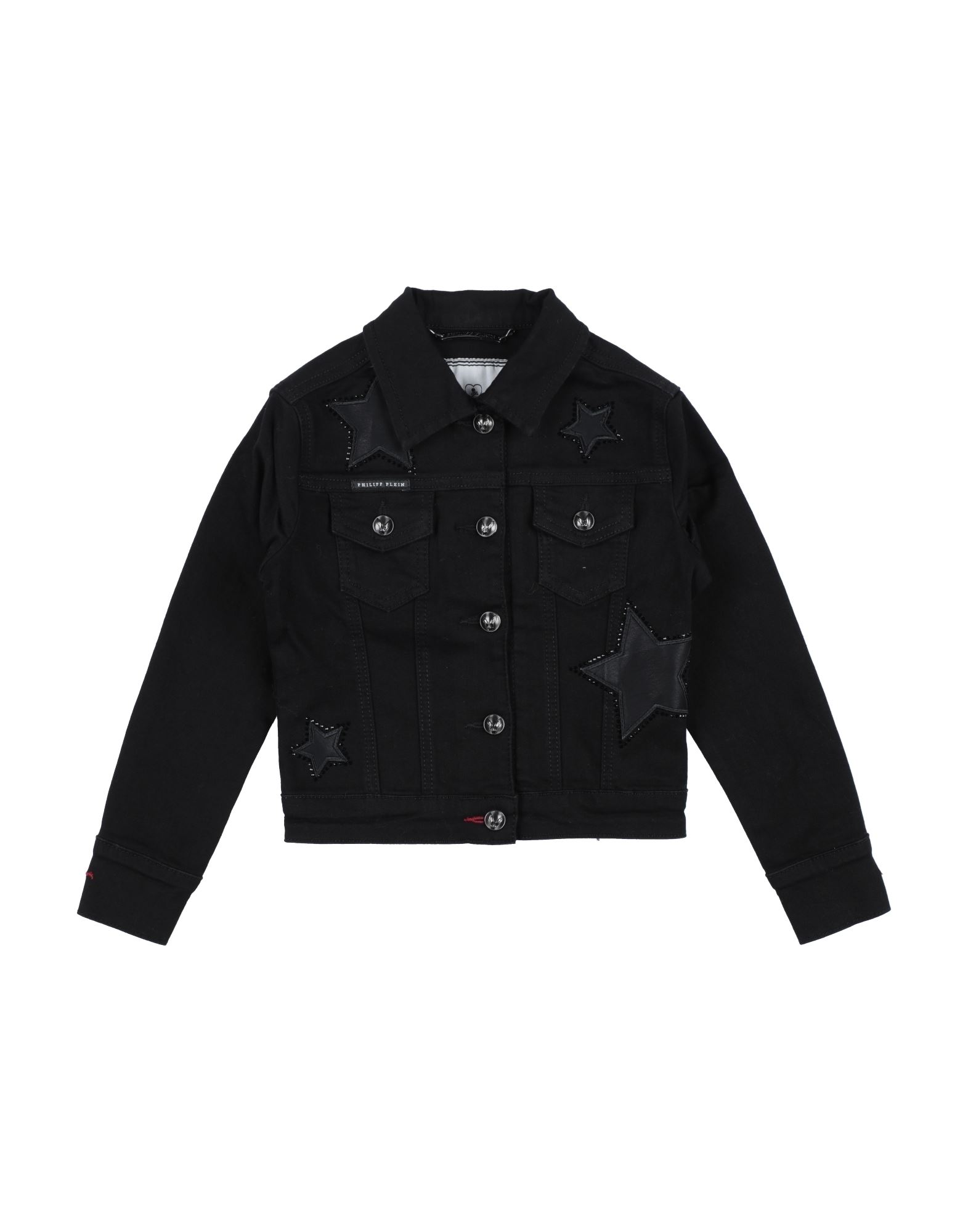 PHILIPP PLEIN Jeansjacke/-mantel Kinder Schwarz von PHILIPP PLEIN