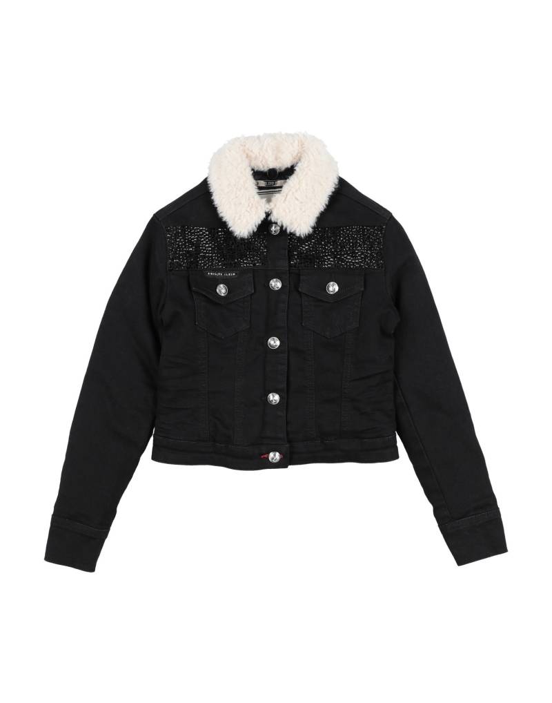PHILIPP PLEIN Jeansjacke/-mantel Kinder Schwarz von PHILIPP PLEIN