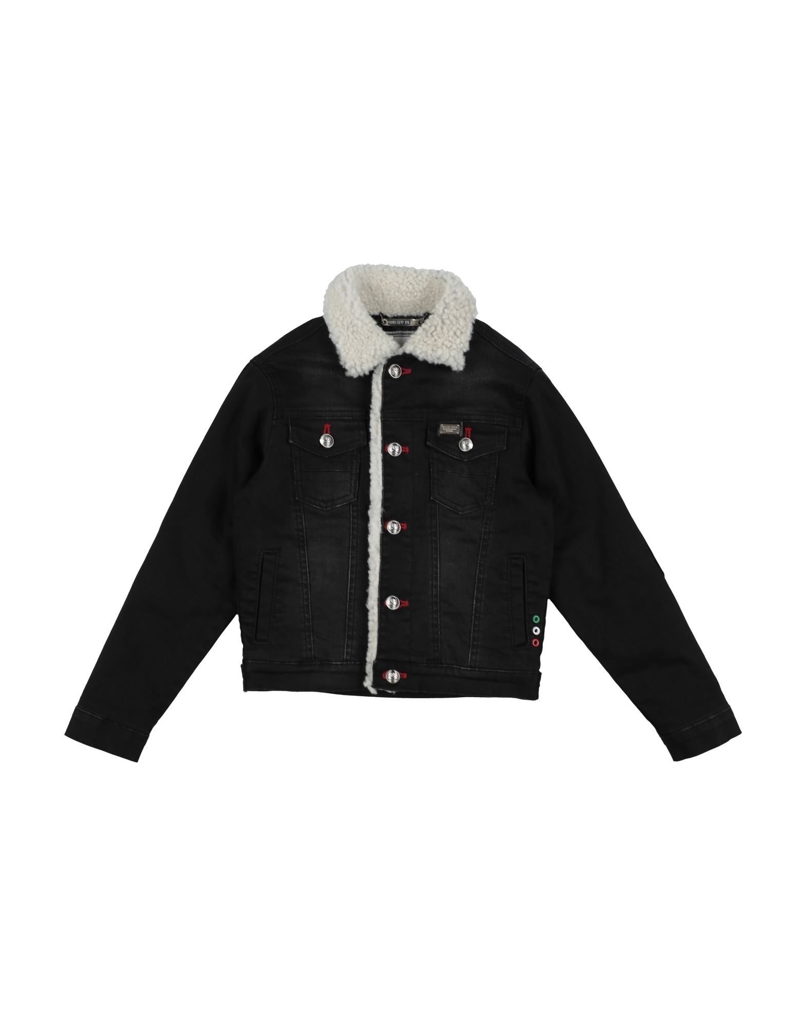 PHILIPP PLEIN Jeansjacke/-mantel Kinder Schwarz von PHILIPP PLEIN