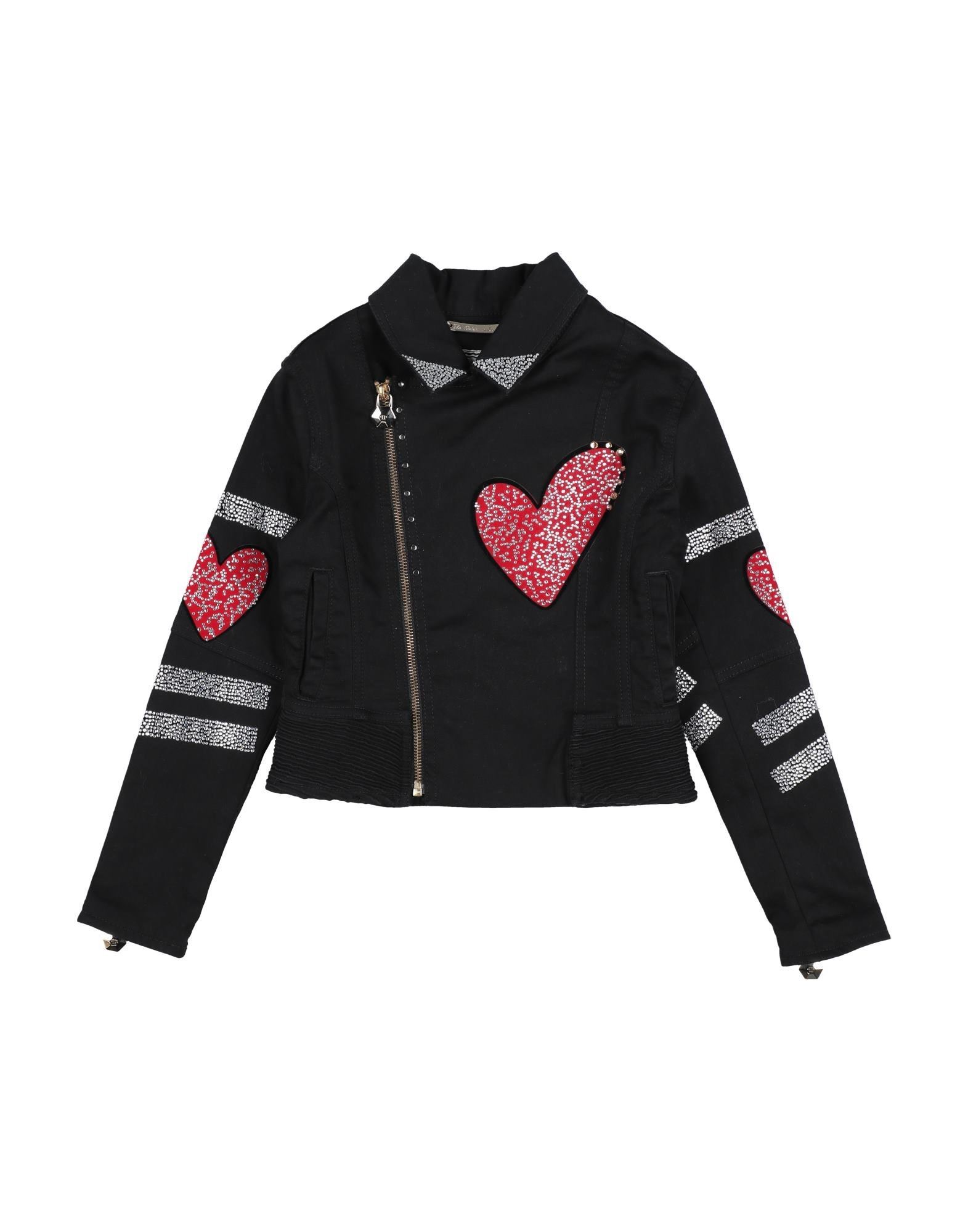 PHILIPP PLEIN Jeansjacke/-mantel Kinder Schwarz von PHILIPP PLEIN