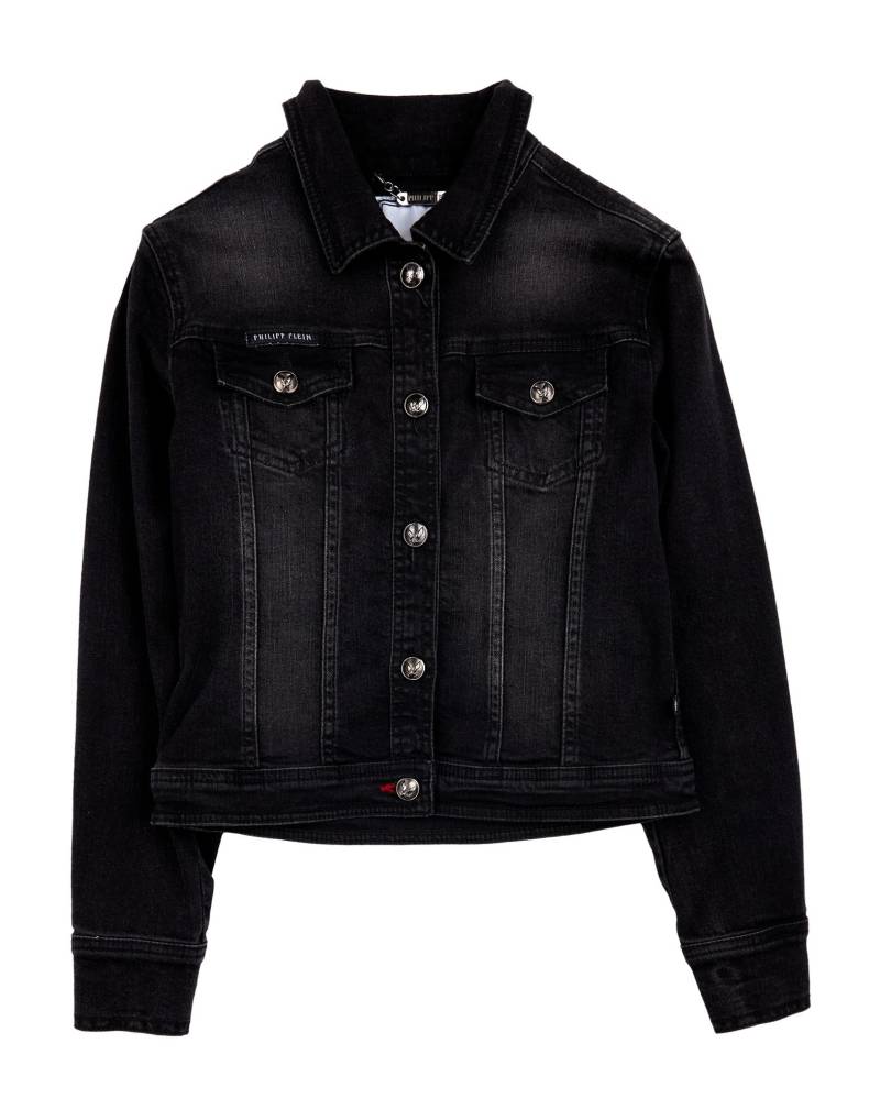 PHILIPP PLEIN Jeansjacke/-mantel Kinder Schwarz von PHILIPP PLEIN