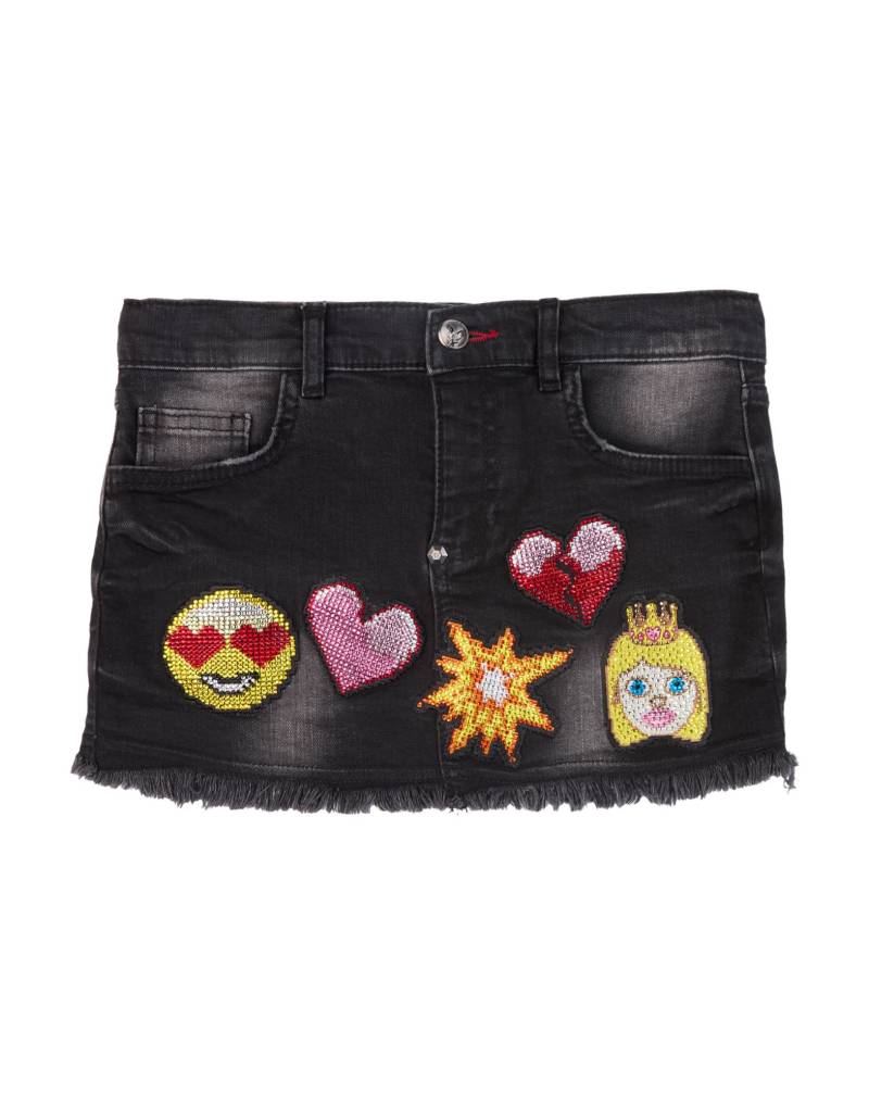 PHILIPP PLEIN Jeansrock Kinder Schwarz von PHILIPP PLEIN