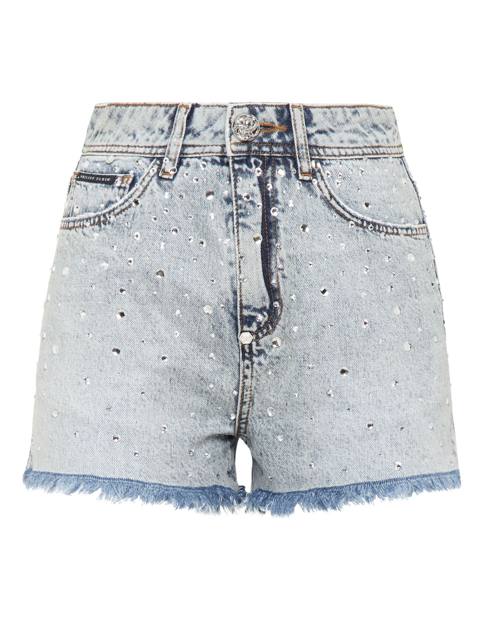 PHILIPP PLEIN Jeansshorts Damen Blau von PHILIPP PLEIN