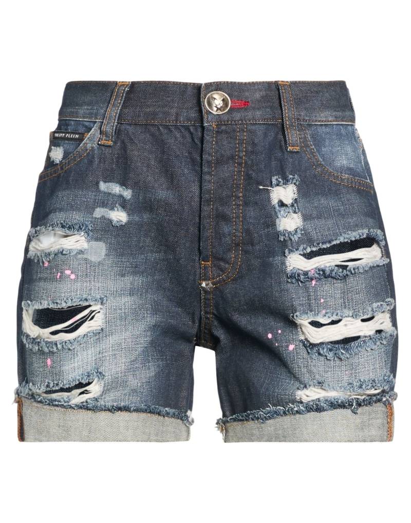 PHILIPP PLEIN Jeansshorts Damen Blau von PHILIPP PLEIN