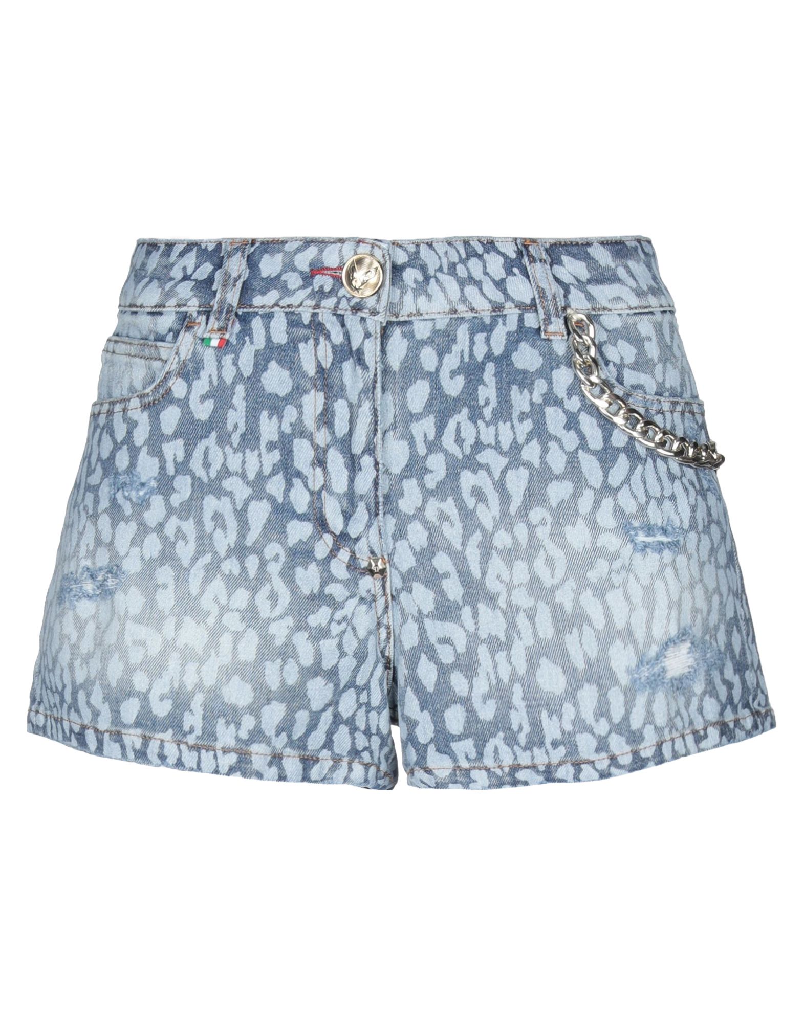 PHILIPP PLEIN Jeansshorts Damen Blau von PHILIPP PLEIN