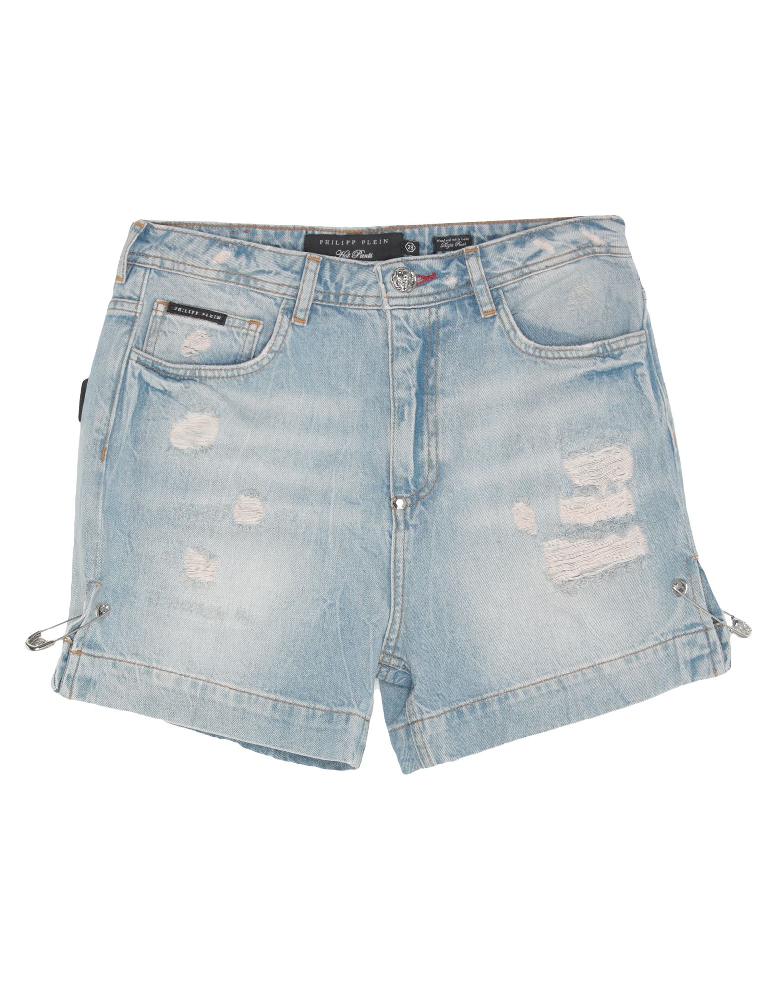 PHILIPP PLEIN Jeansshorts Damen Blau von PHILIPP PLEIN